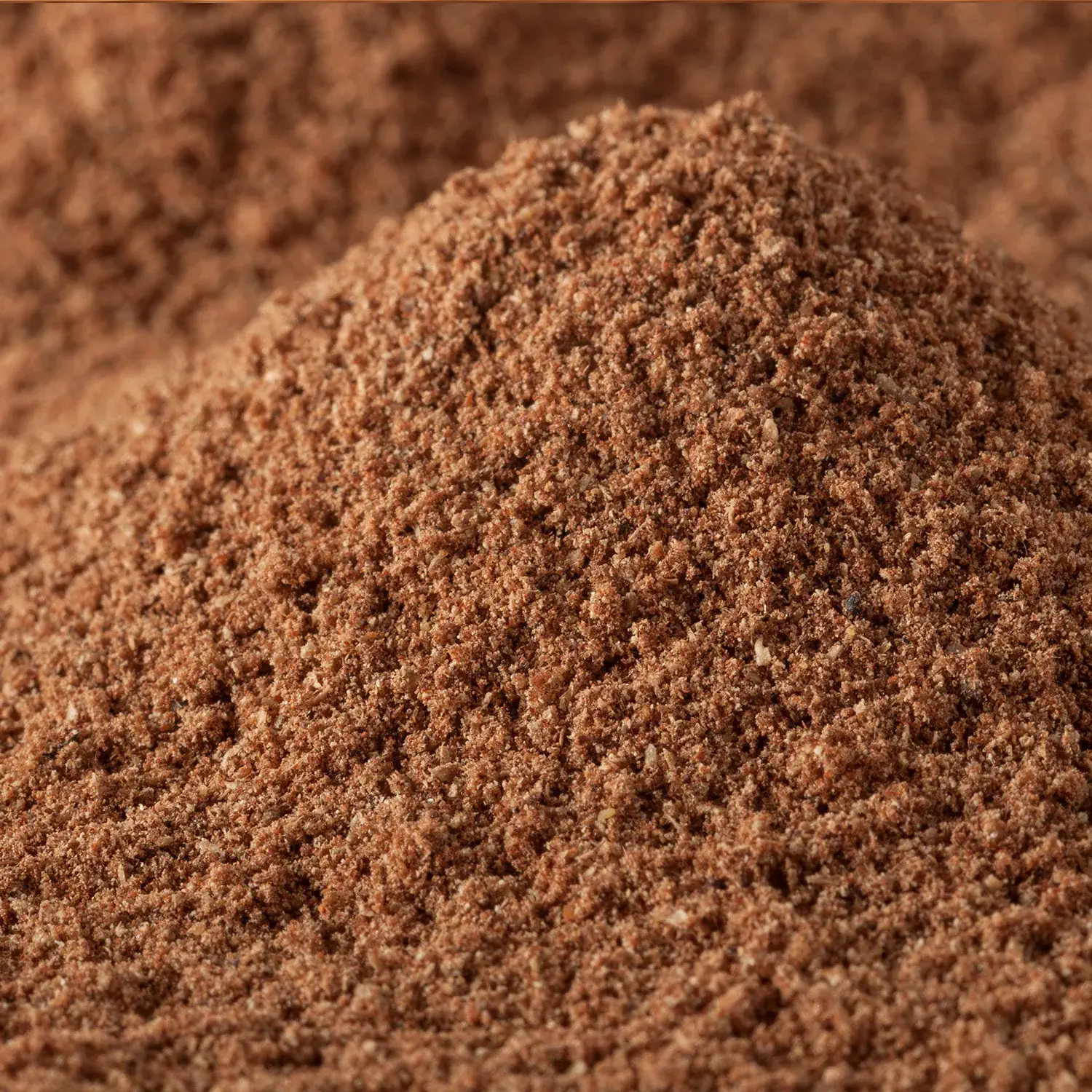 Detailansicht von gemahlenem Braune-Kuchen-Gewürz