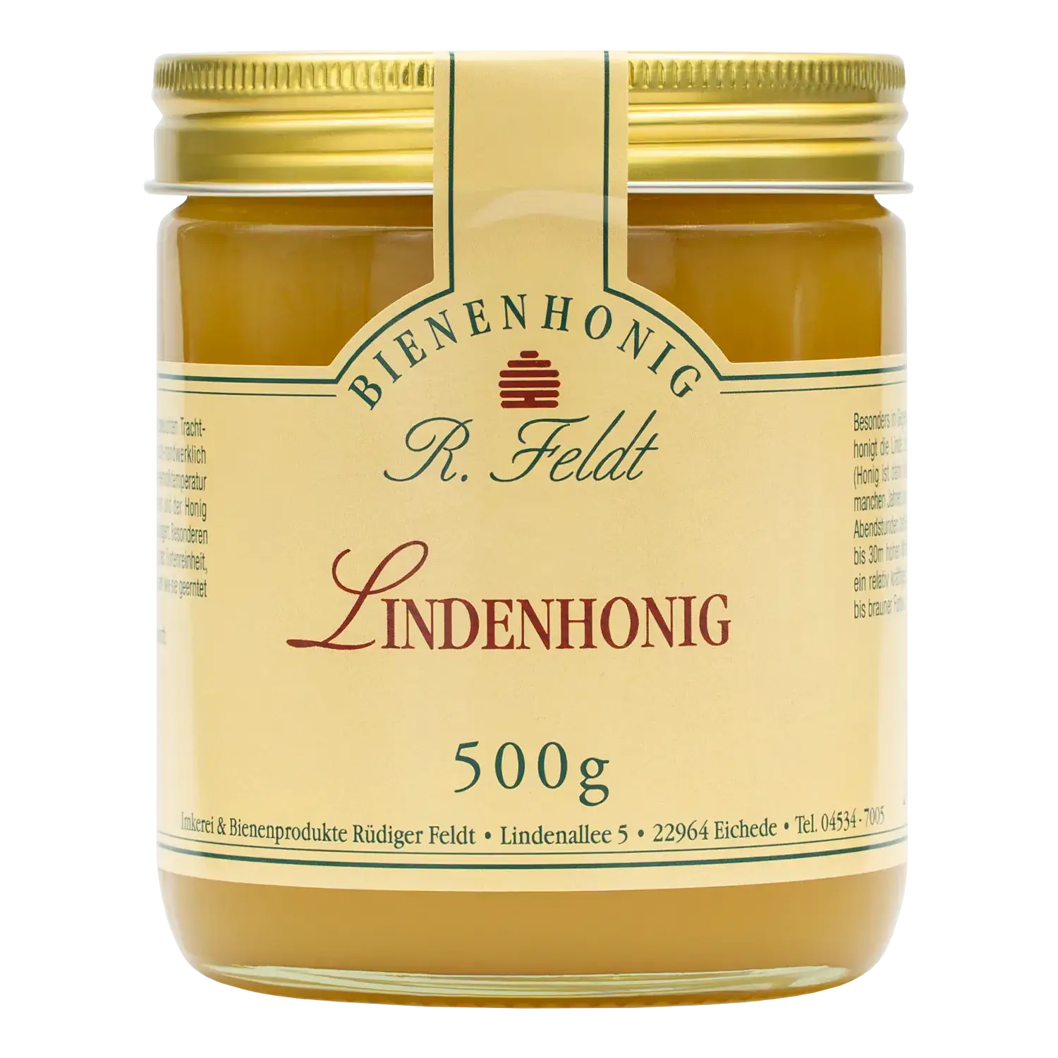 Linden Honig Lindenhonig im Glas
