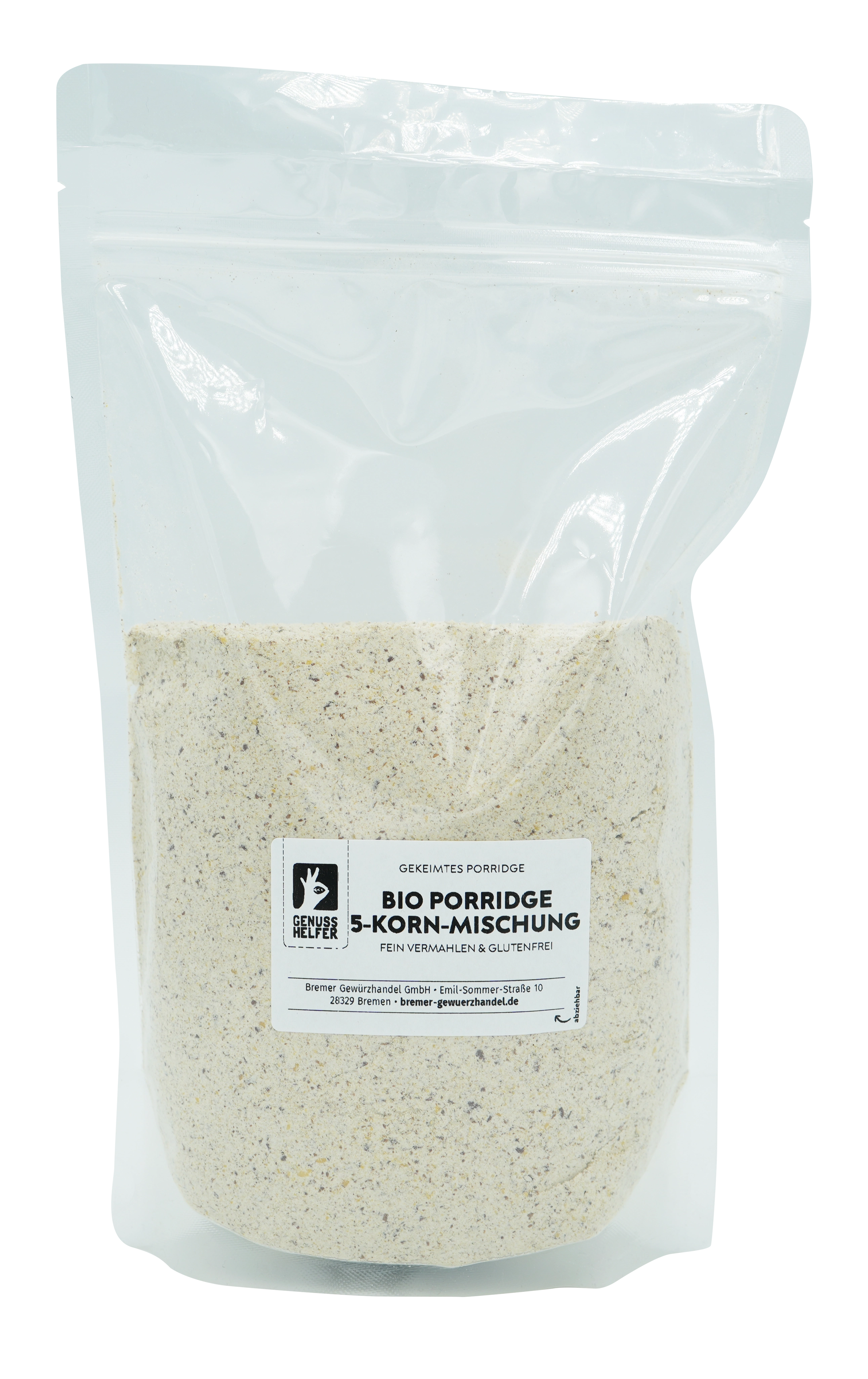 Gekeimtes Porridge, 5-Korn, BIO