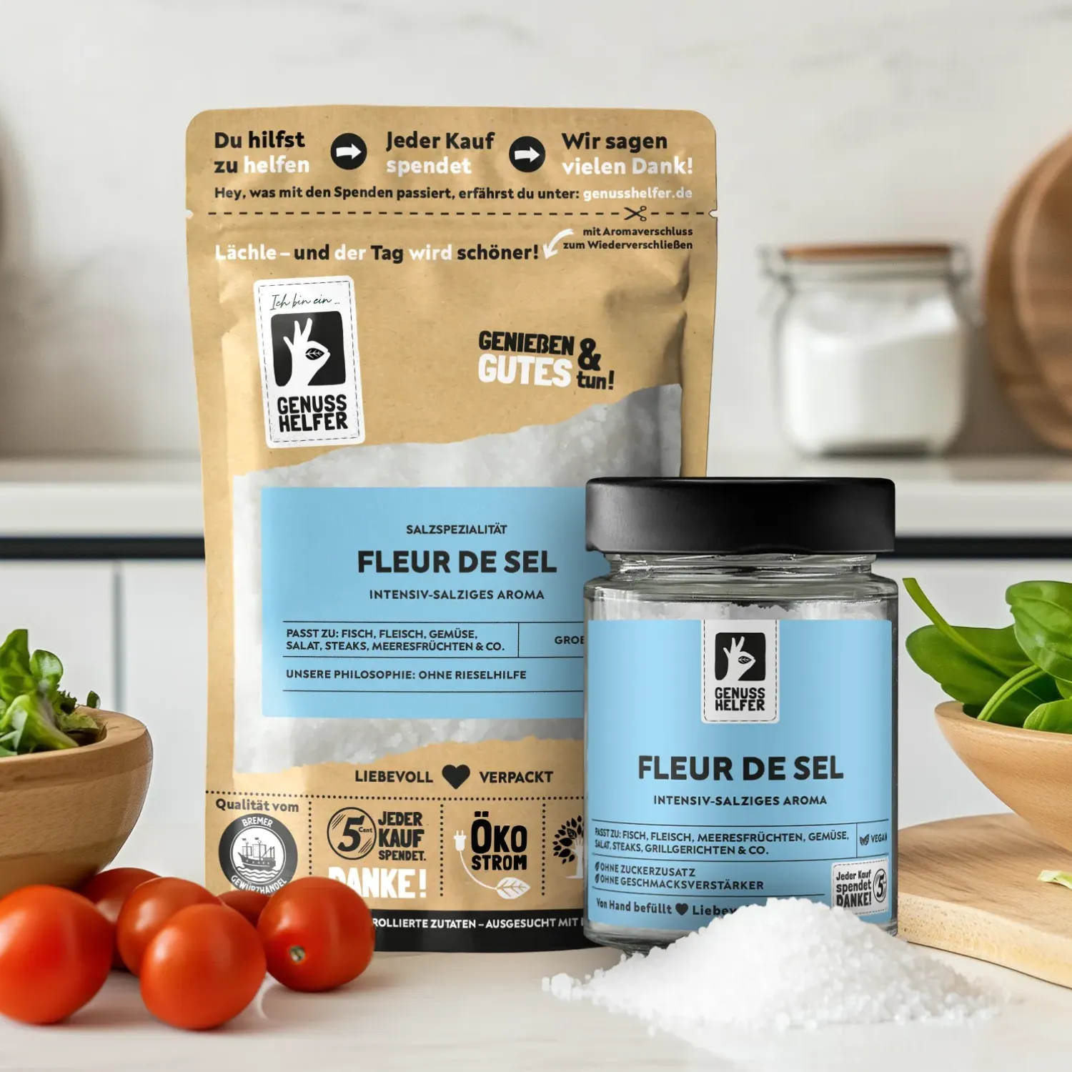 Präsentation von Fleur de Sel