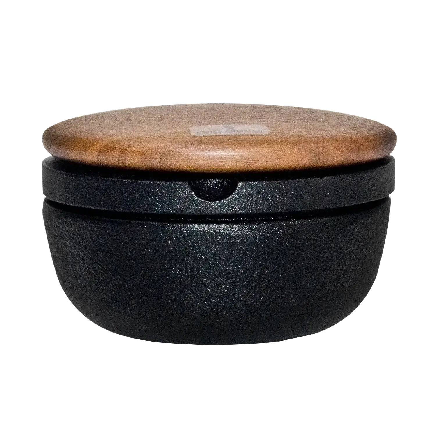 Skeppshult Kräutermühle & Pfeffermühle Swing groß, Walnuss / Gusseisen Kräutermühle „Swing“ von Skeppshult, groß, aus Gusseisen mit Walnussdeckel