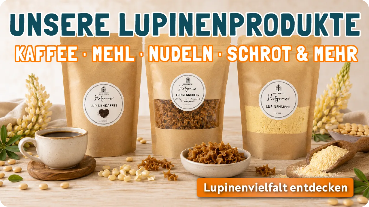 Lupine Lupinenprodukte Aktionsbox