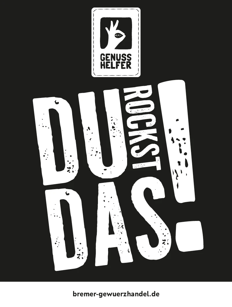 GeNUSSmischung - Du rockst das (weiß)