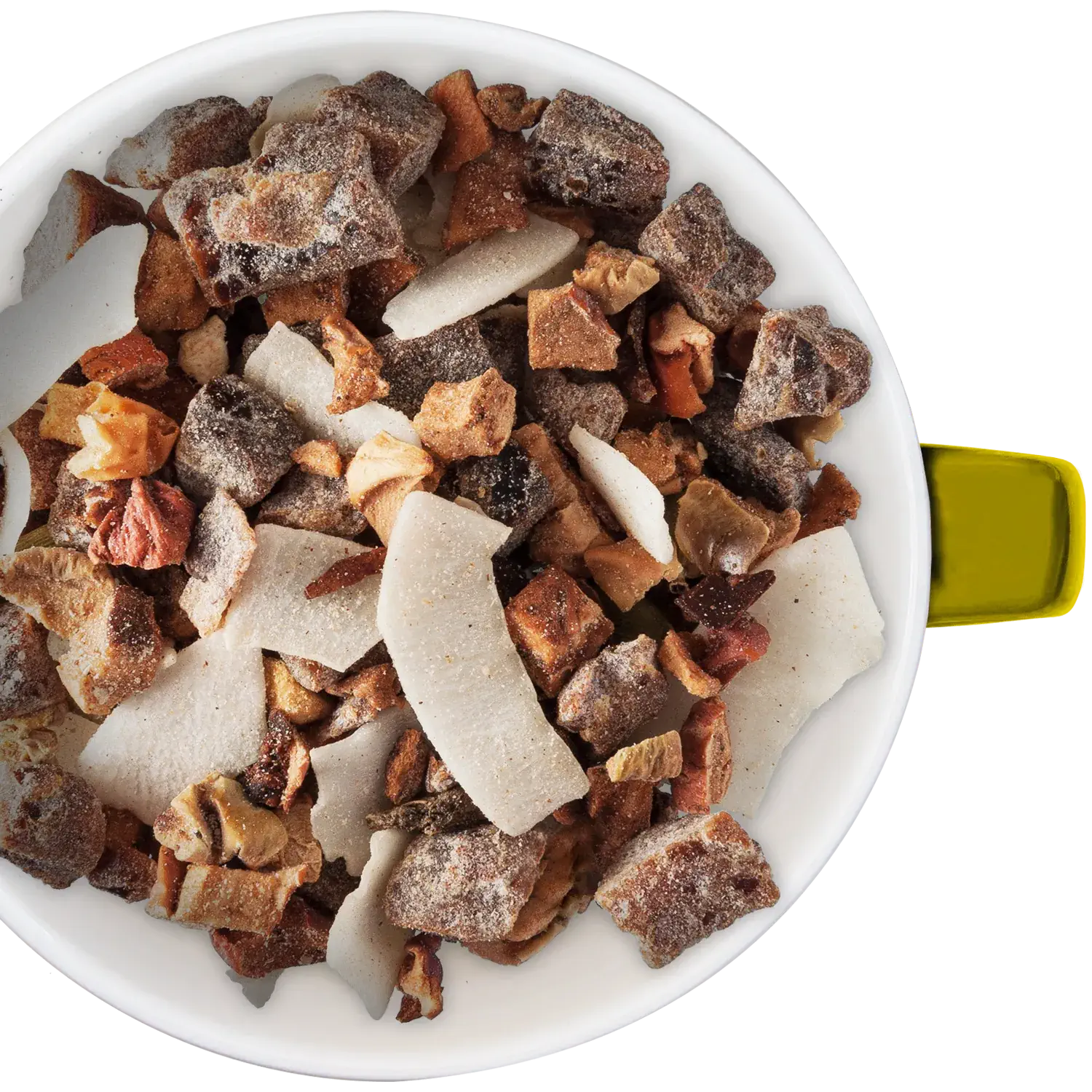 Sultans Traum, Datteltee, Früchtetee Vorderansicht eines Beutels mit Datteltee „Sultans Traum“