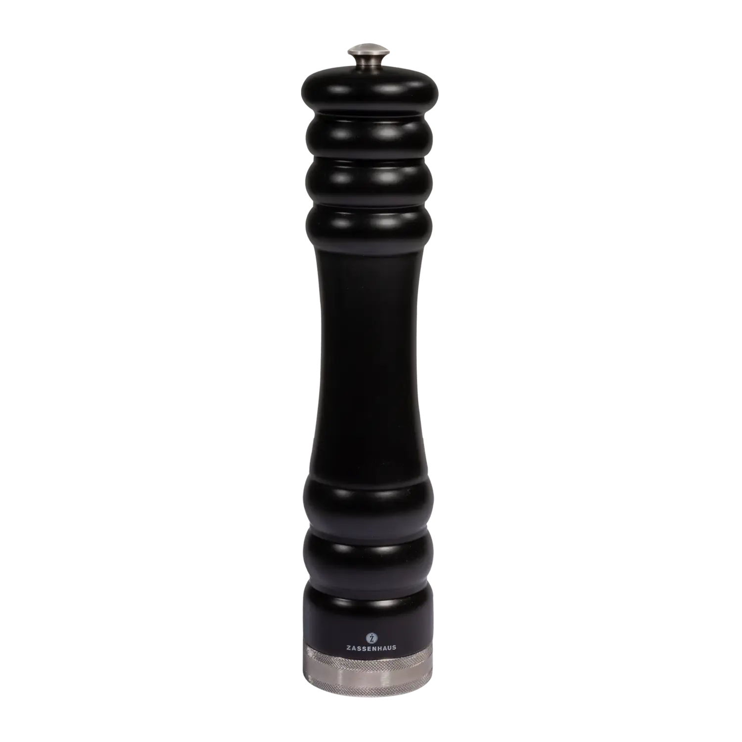 Pfeffermühle „München“ von Zassenhaus, 30 cm, schwarz matt perforiert