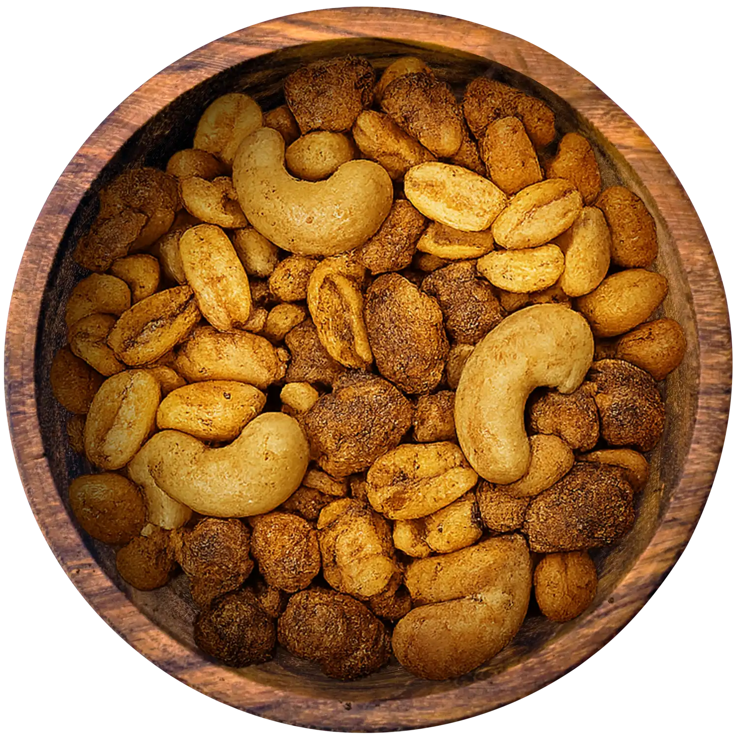 Spicy Hot Mix, Nusskernmischung mit Asia-Note