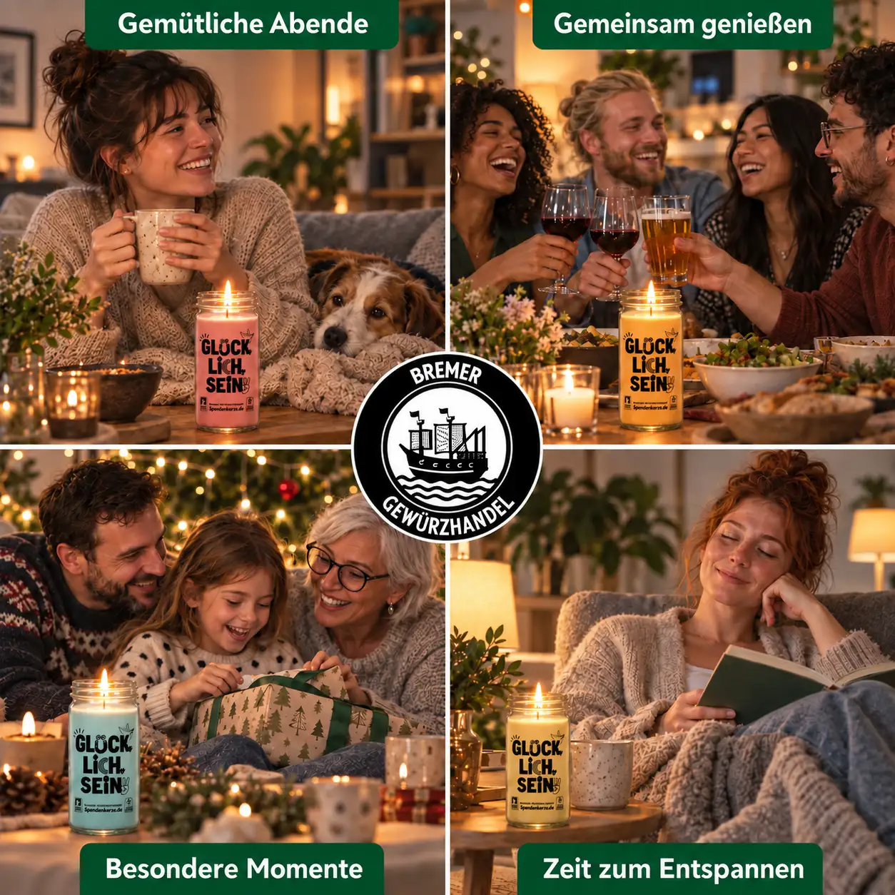Spendenkerze Zirbe Verbene