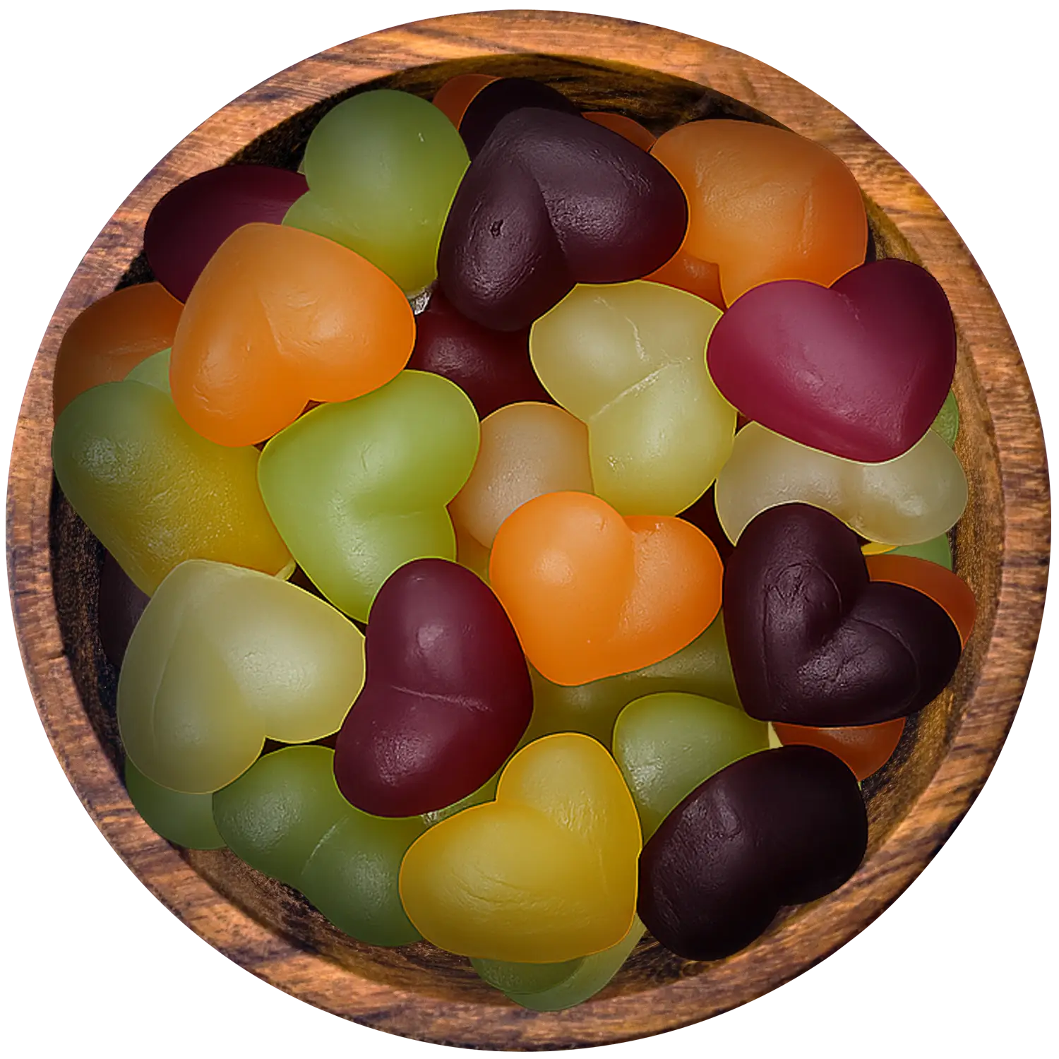 Fruchtgummi-Herzchen BIO, vegan