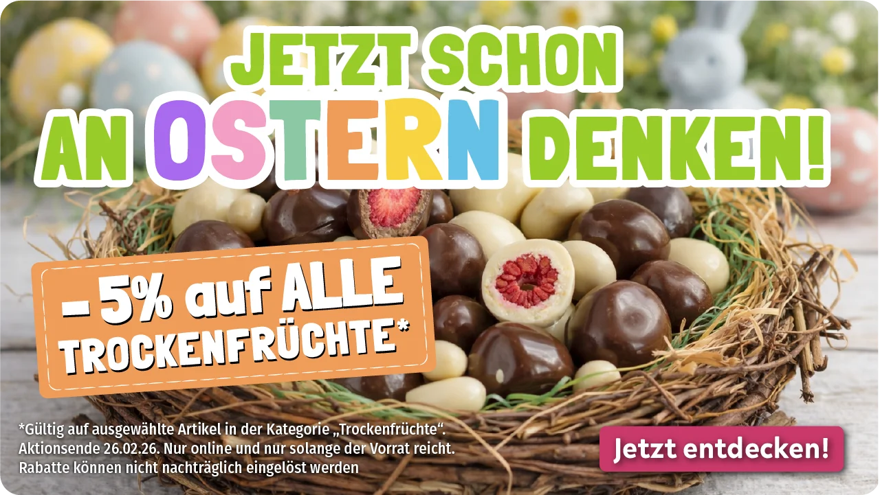 Trockenfrüchte Ostern Aktionsbox
