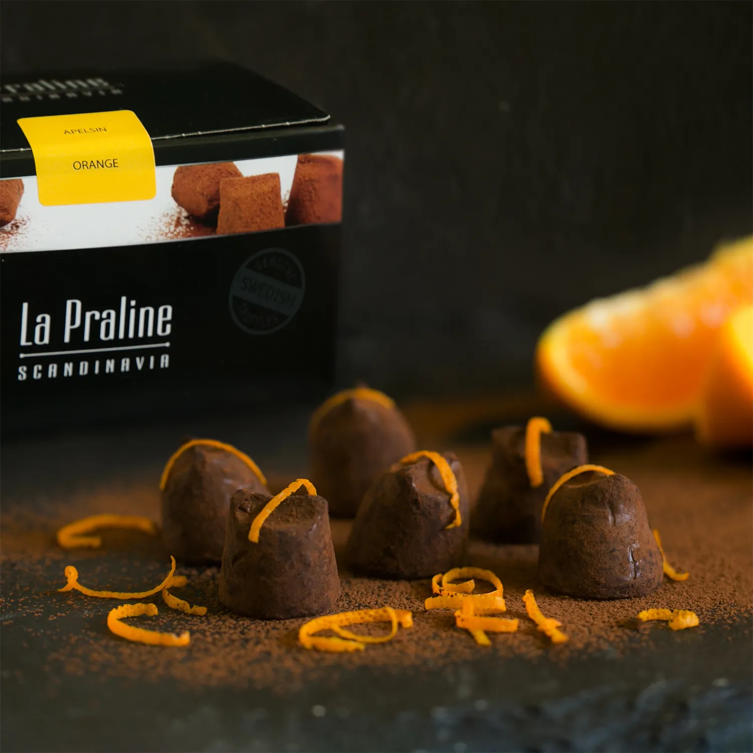 La Praline Chocolate Truffles Natural