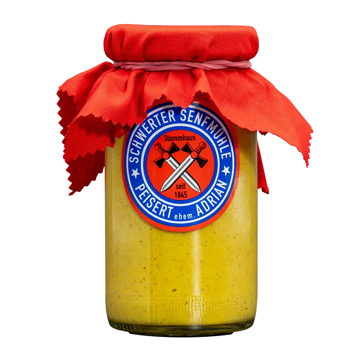 Curry Senf Curry-Senf der Schwerter Senfmühle im Glas