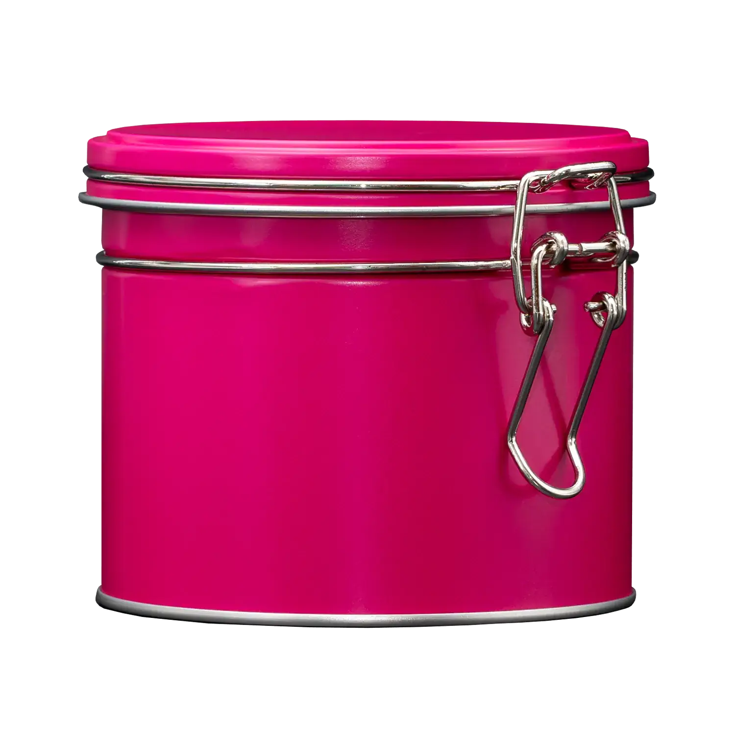 Vorratsdose, 102 x 90 mm, pink Runde Vorratsdose, 102 × 90 mm, in Pink