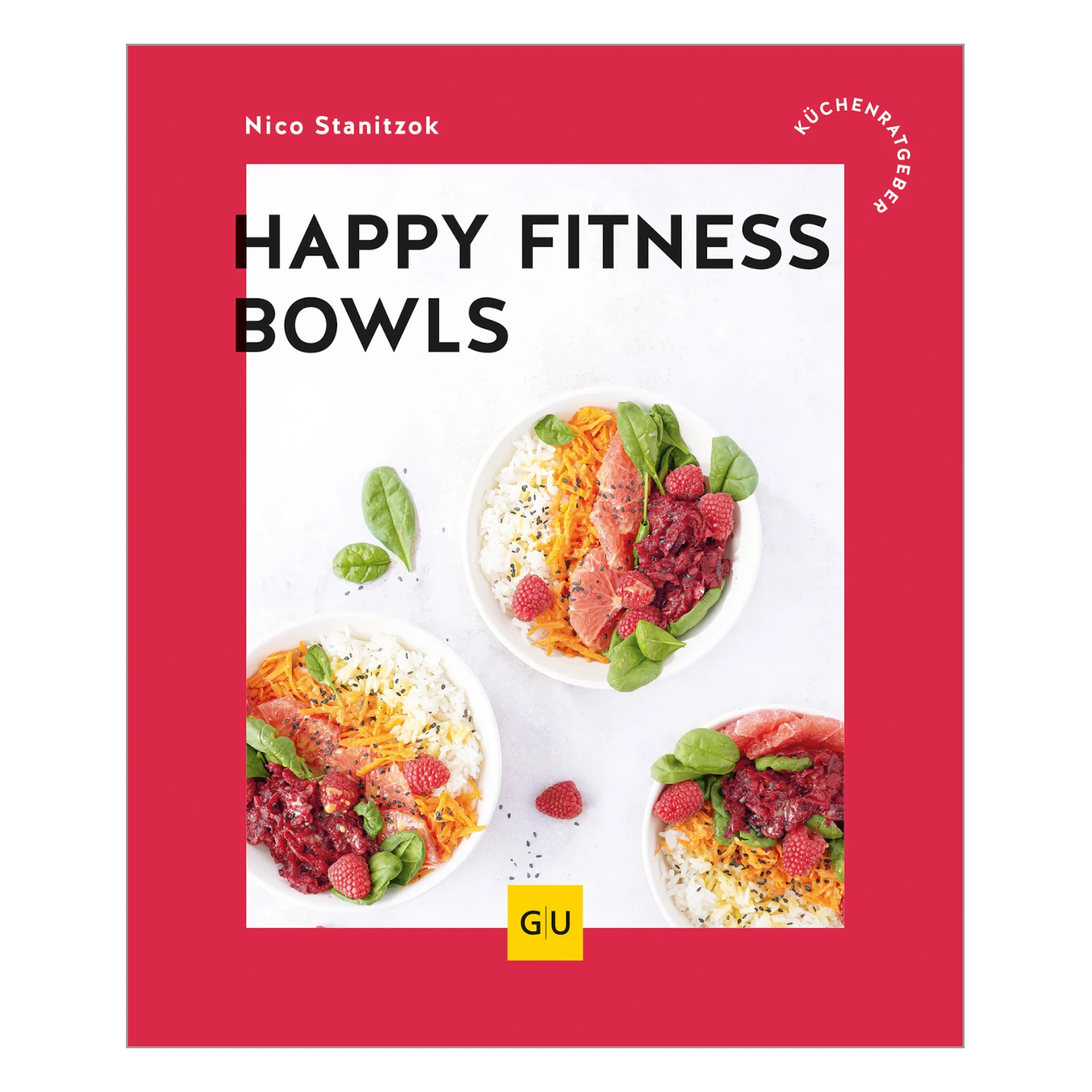 Ansicht des Kochbuchs „Happy Fitness Bowls“ von Nico Stanitzok