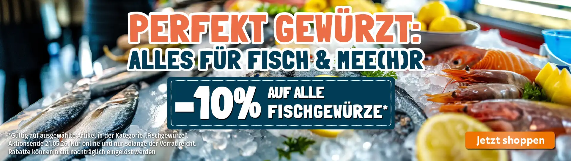 Auf zum Fischmarkt Fischgewürze Header