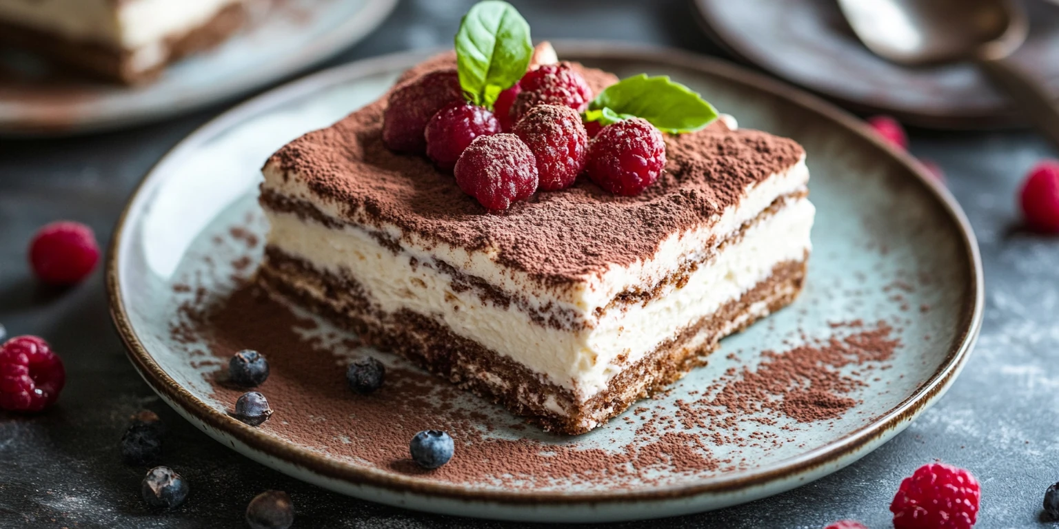 Tiramisu mit Kaffeegewürz aromatisch abgerundet