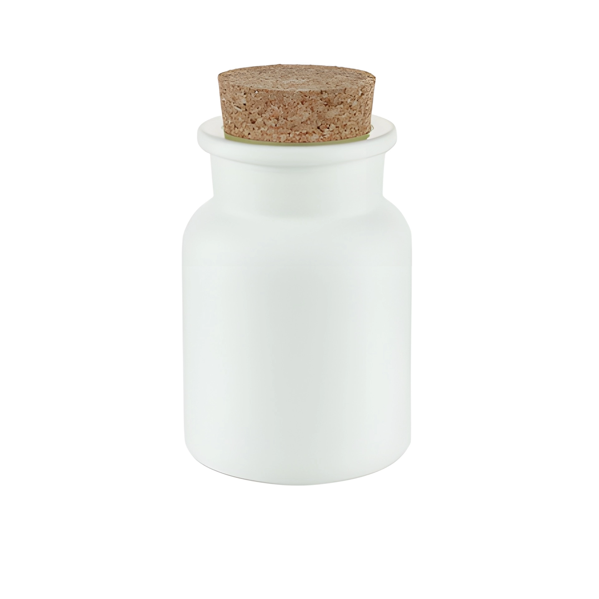 Cilio Korkenglas 150 ml, weiß matt