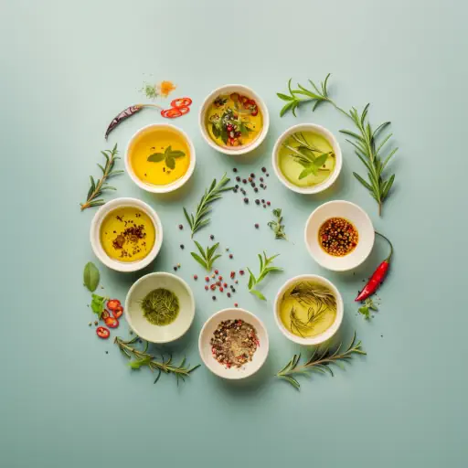 Kachelbild für die Bio-Gewürzöle-Kategorie