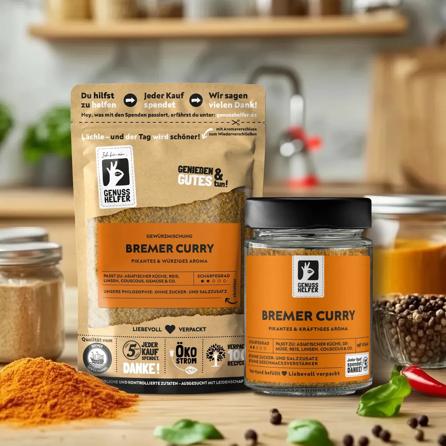 Präsentation des Bremer Currypulvers