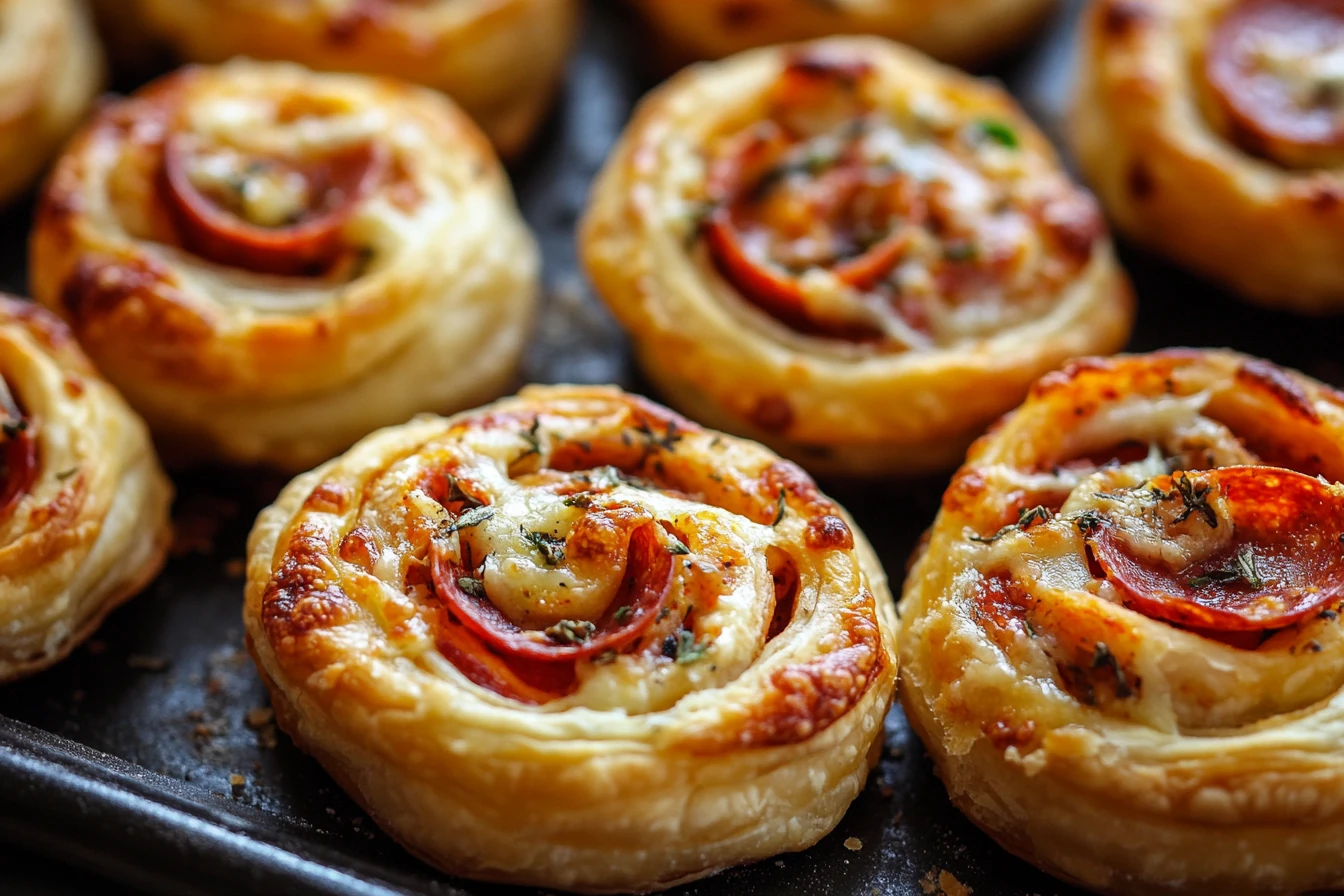 Pizzaschnecken Rezept | Herzhaftes Fingerfood Pizzaschnecken Rezept | Herzhaftes Fingerfood