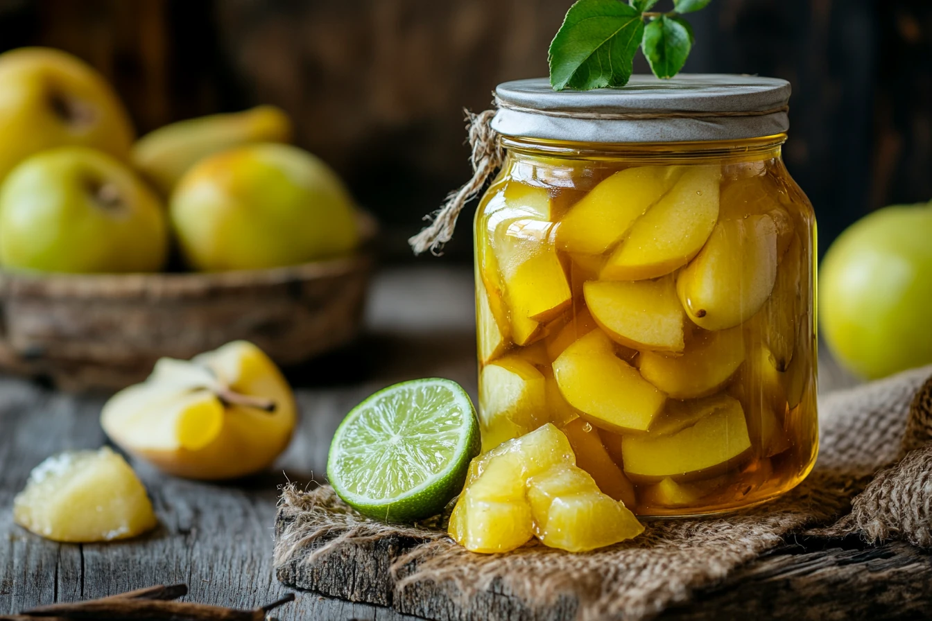 Quitten einmachen Quitten einmachen