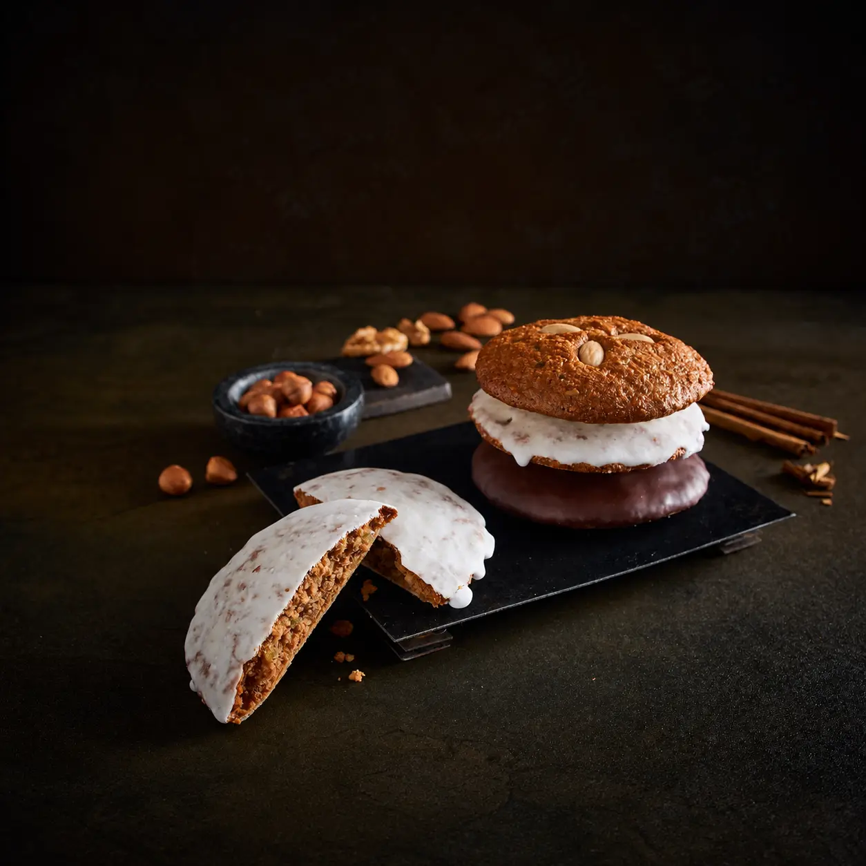 Elisenlebkuchen sortiert, 3 Stk., 210g