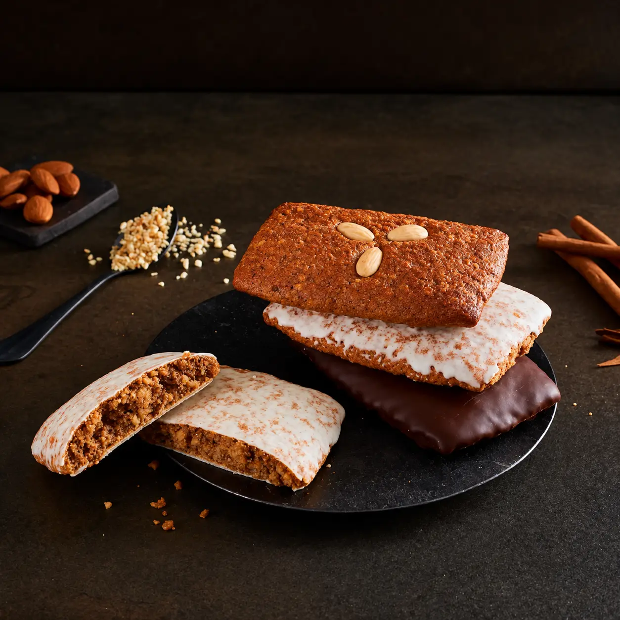 Elisenlebkuchen Mandel, 3 Stk., 210g