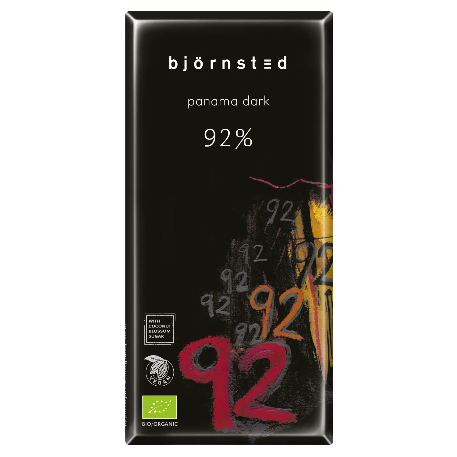 Björnsted Panama Dark 92% Feine Bitter Schokolade