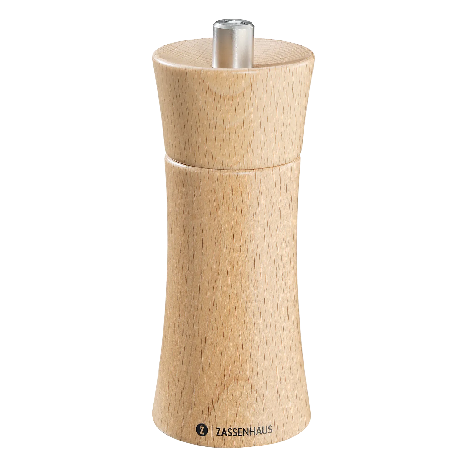 Zassenhaus Salzmühle Frankfurt, 14 cm, Buchenholz