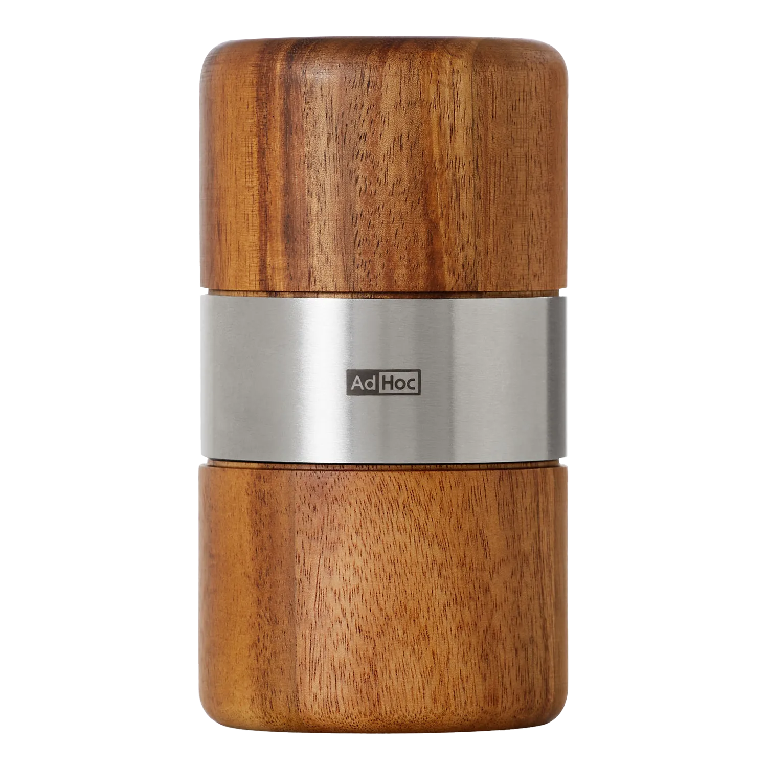 AdHoc Muskatmühle Muskato, 11,3 cm, Akazienholz/Edelstahl