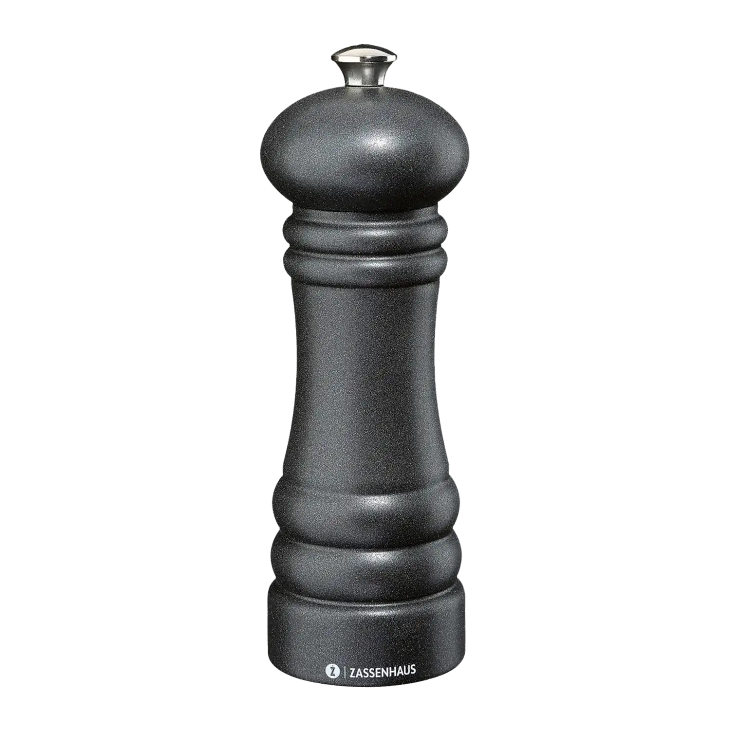 Zassenhaus Salzmühle Berlin, aus Buchenholz, 18 cm, Farbe Gusseisen Zassenhaus Salzmühle Berlin 18 cm – Gusseisen