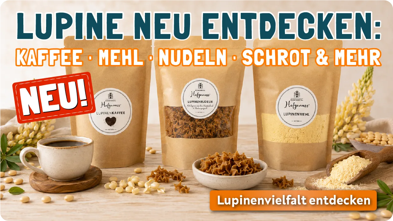 Lupine Lupinenprodukte neu Aktionsbox