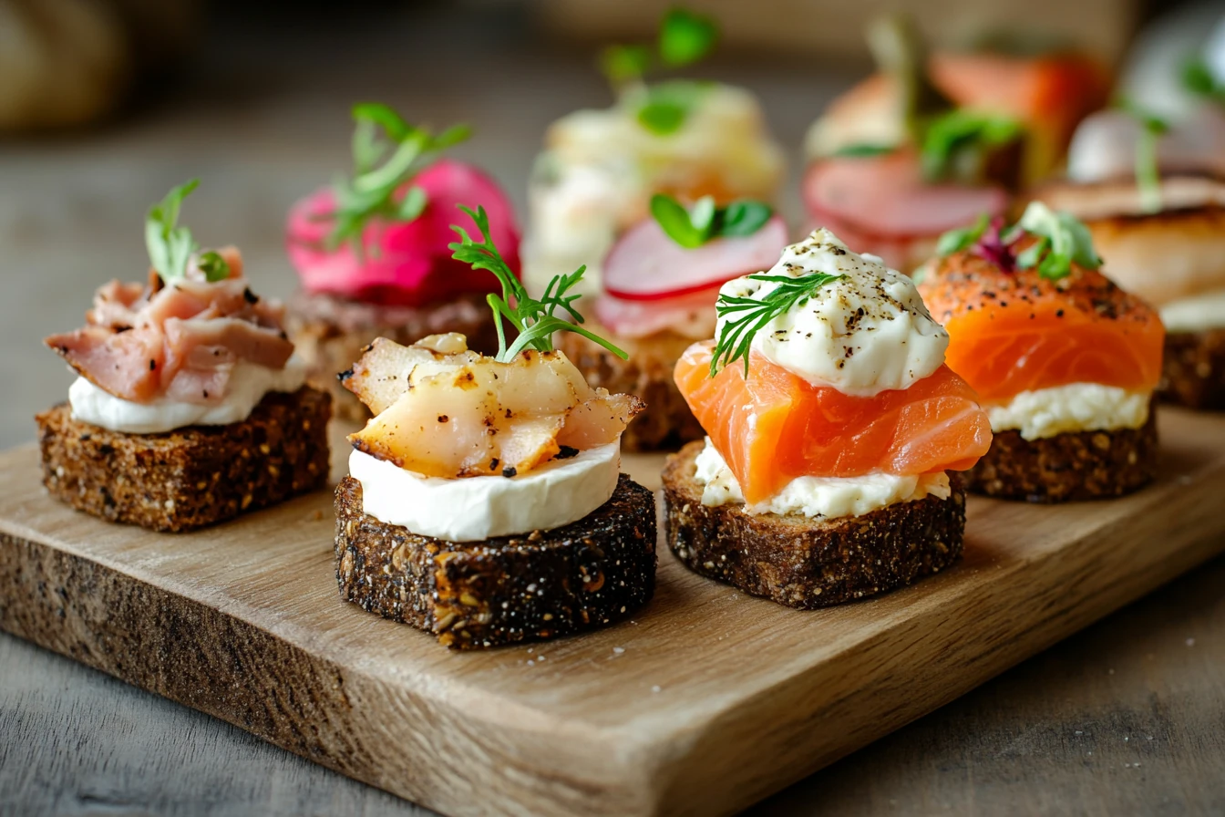 Pumpernickel H ppchen Rezept Partyessen