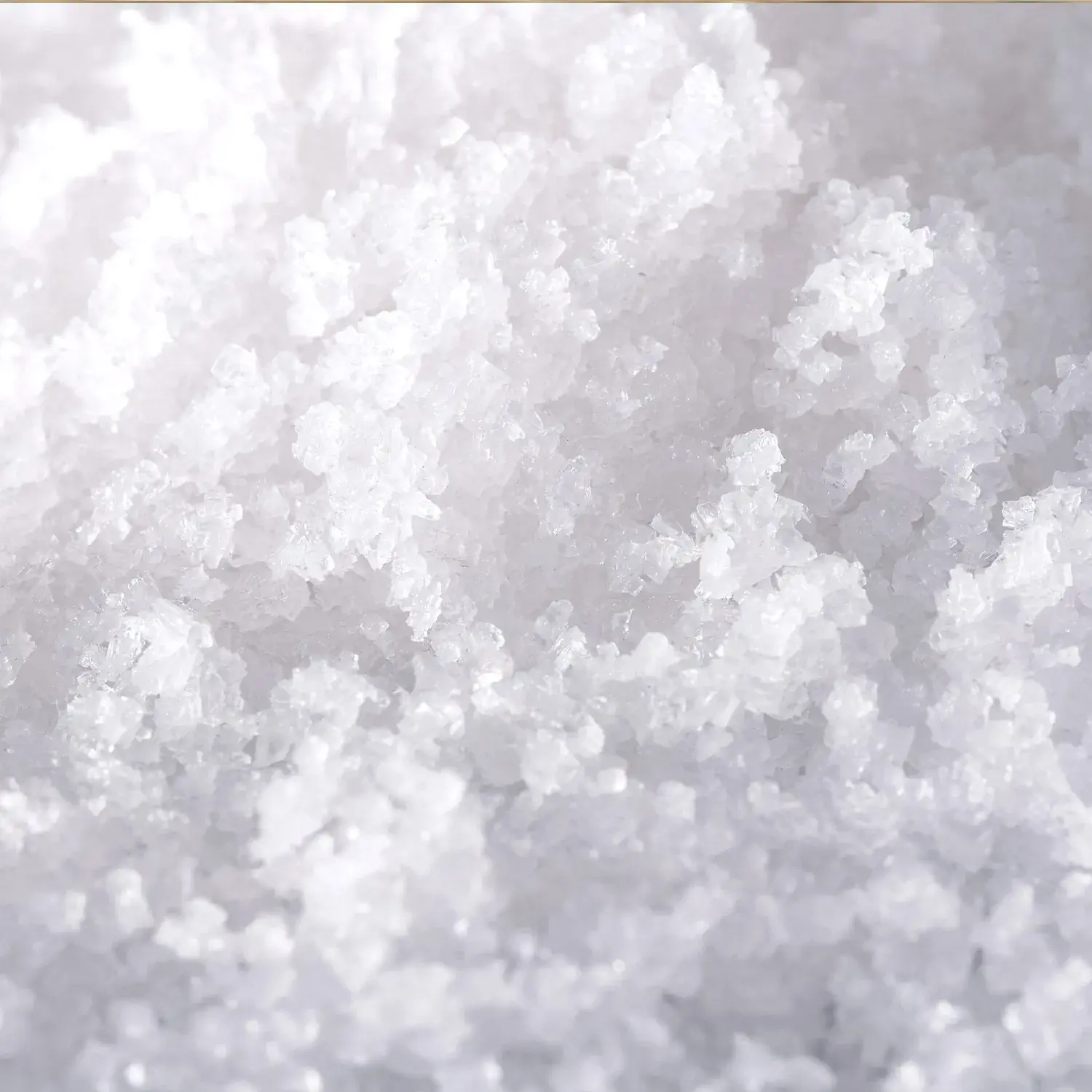 Nahaufnahme von Fleur de Sel