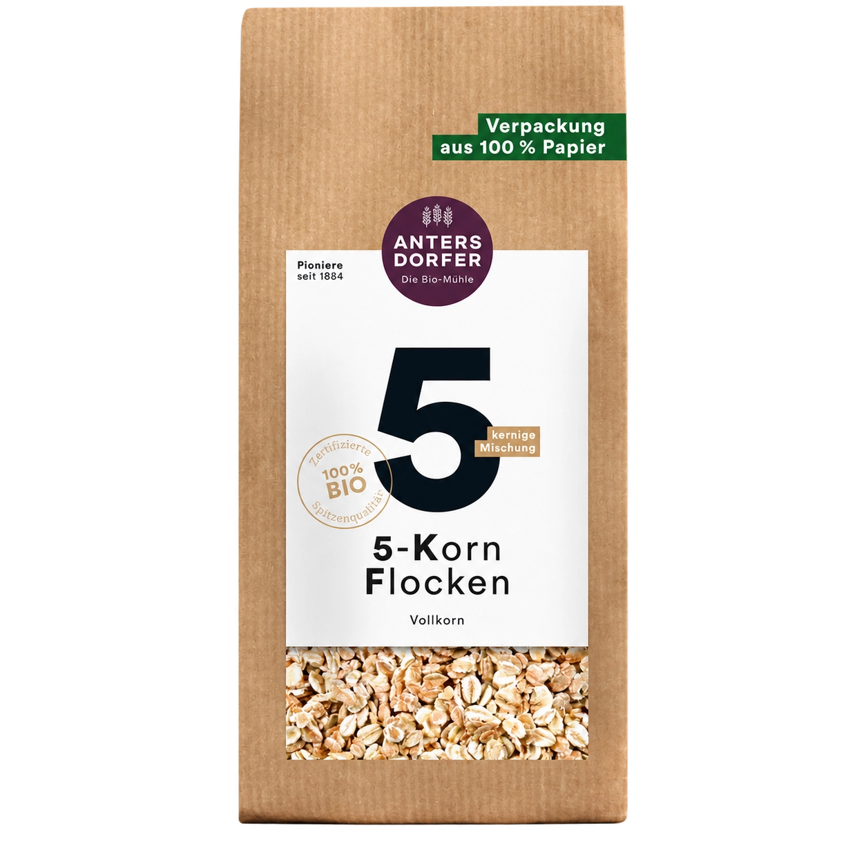 5-Korn-Flocken Vollkorn BIO
