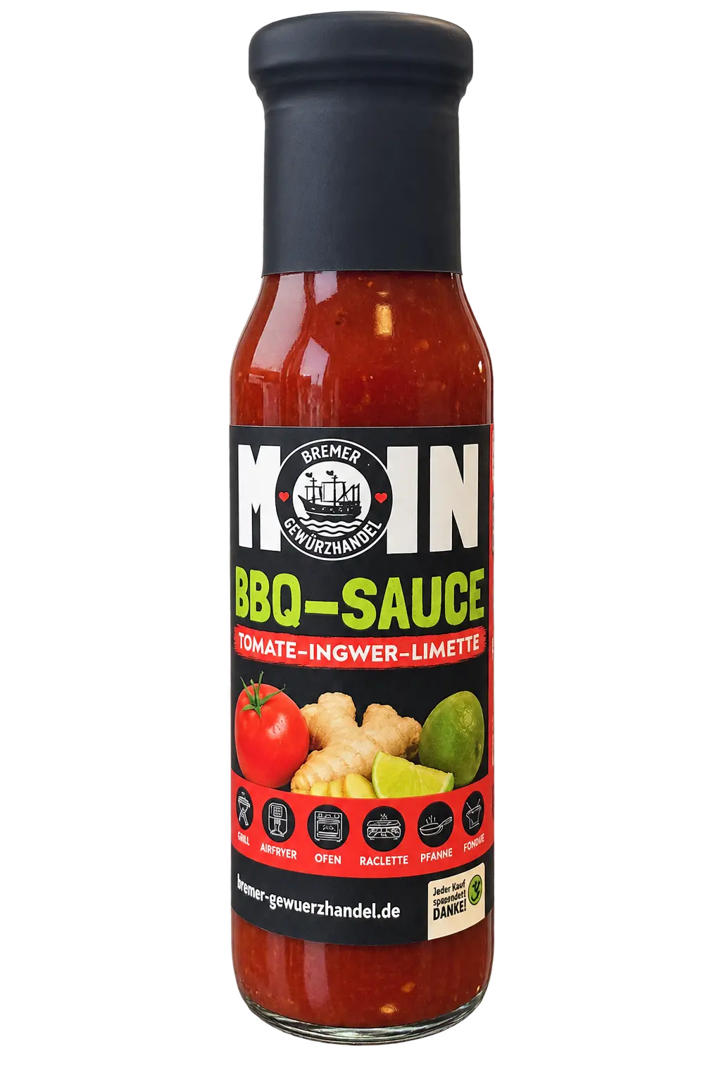 BBQ Sauce Limette & Ingwer