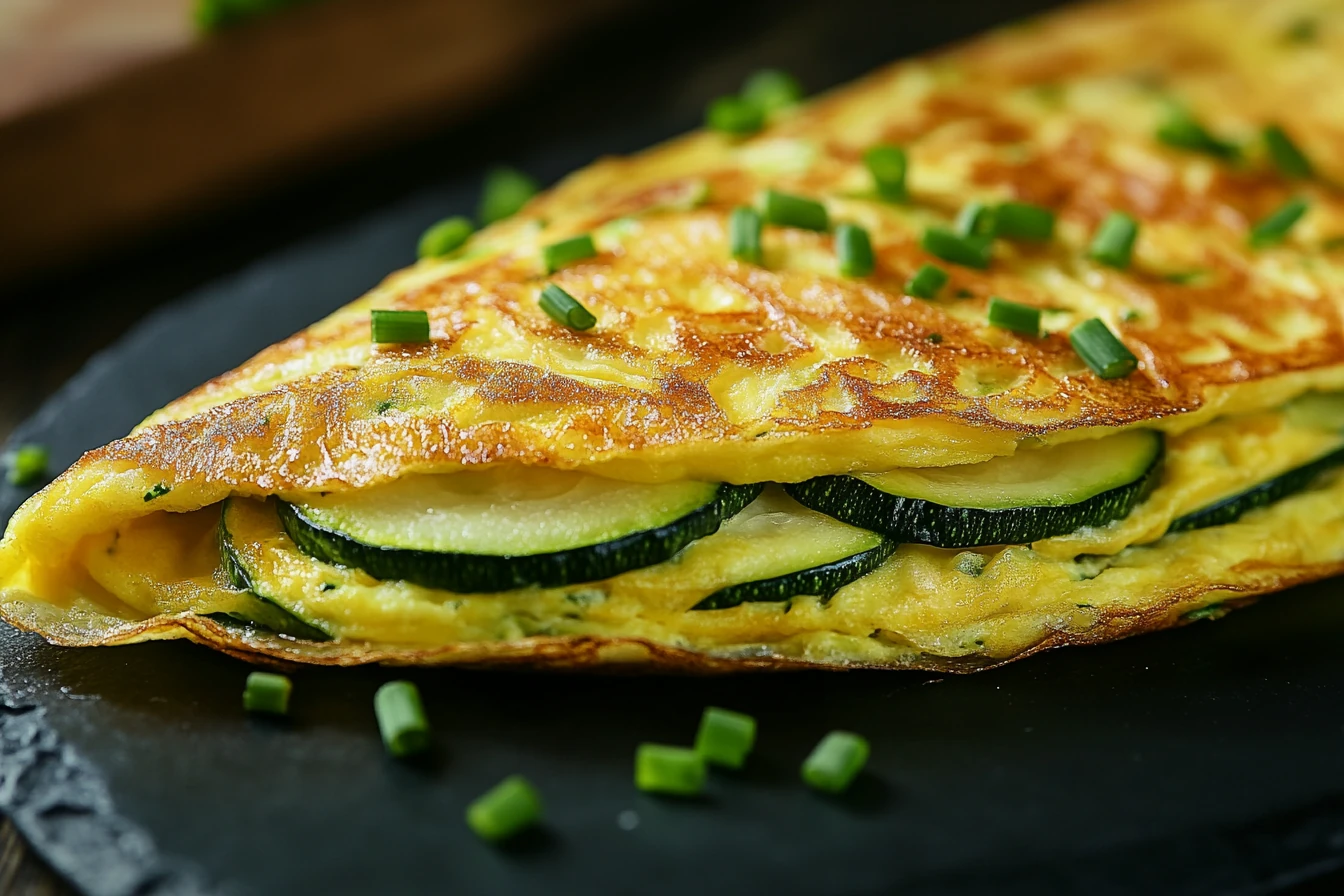 Zucchini Omelette Zucchini Omelette
