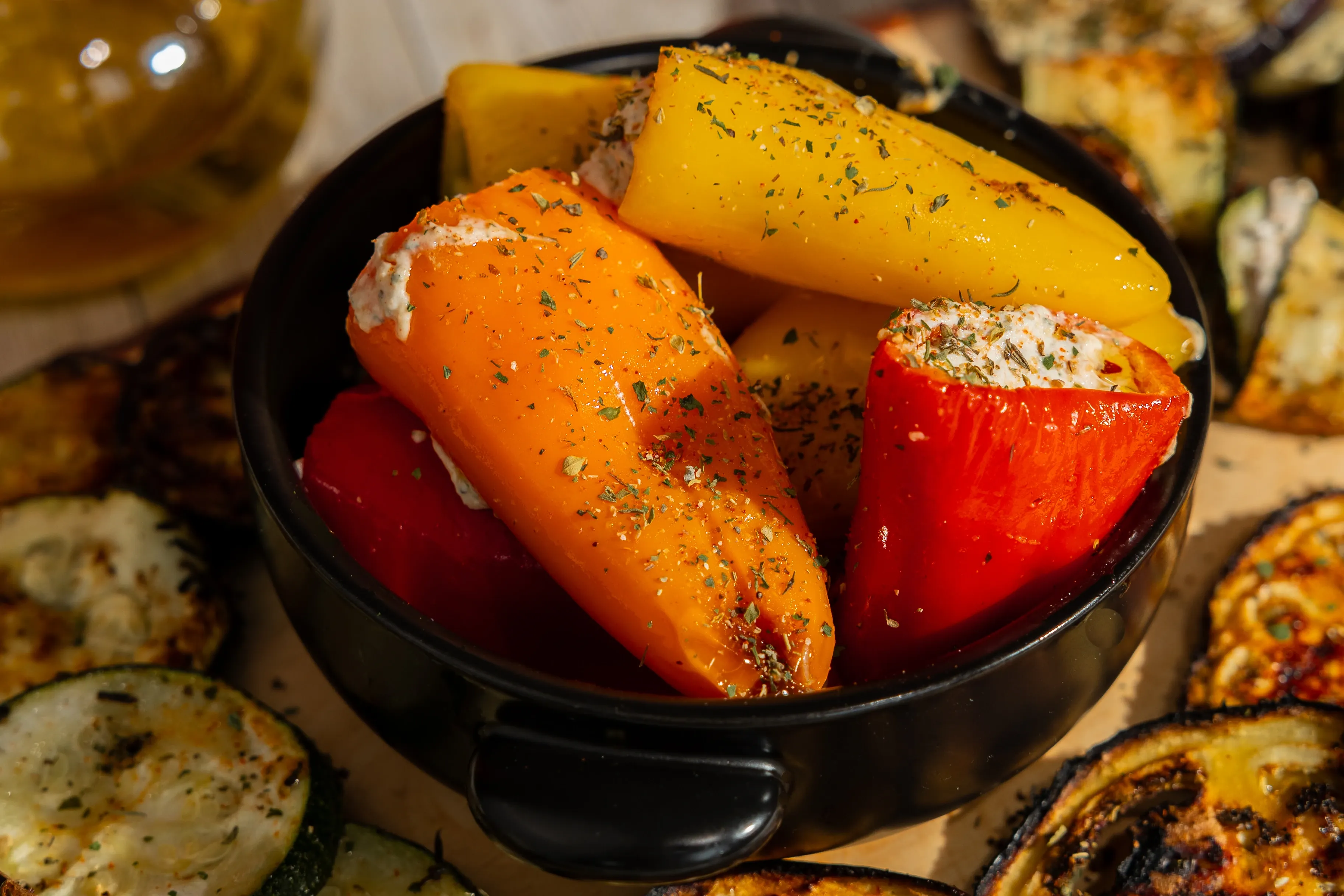 Antipasti – Gefüllte Minipaprika Antipasti – Gefüllte Minipaprika