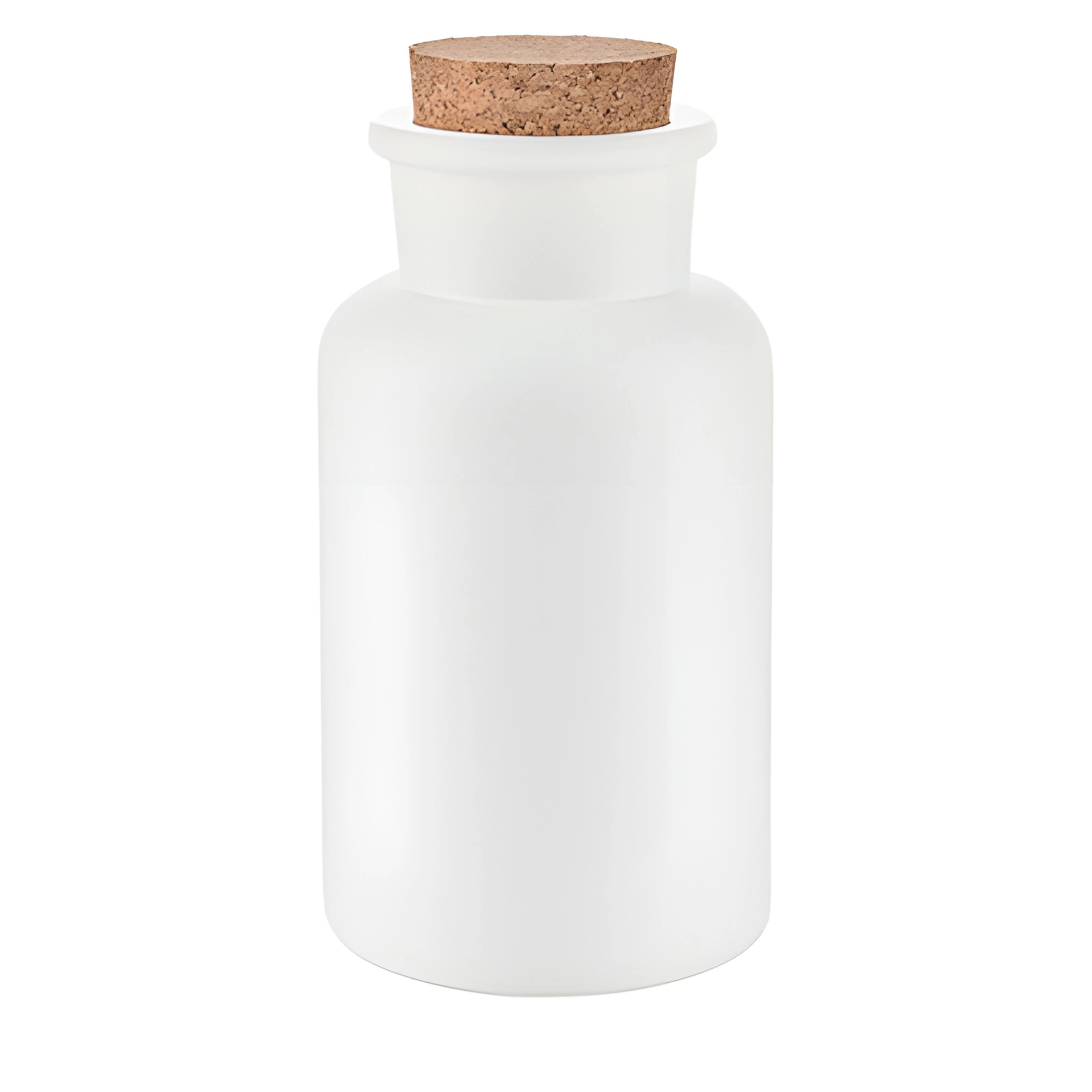 Cilio Korkenglas 300 ml, weiß matt