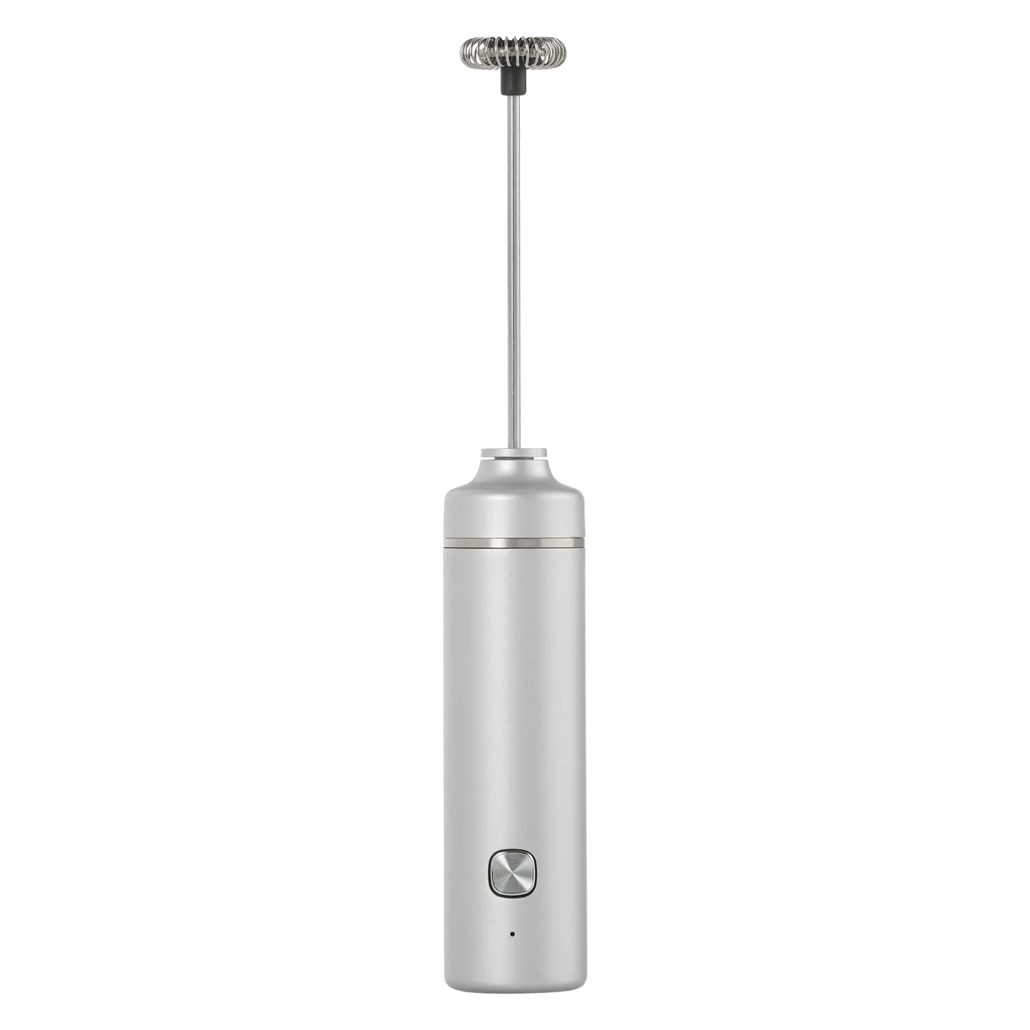 AdHoc Elektr. Milch-/Saucenaufschäumer Moro, 20,8 cm, Kunststoff/Edelstahl, light grey