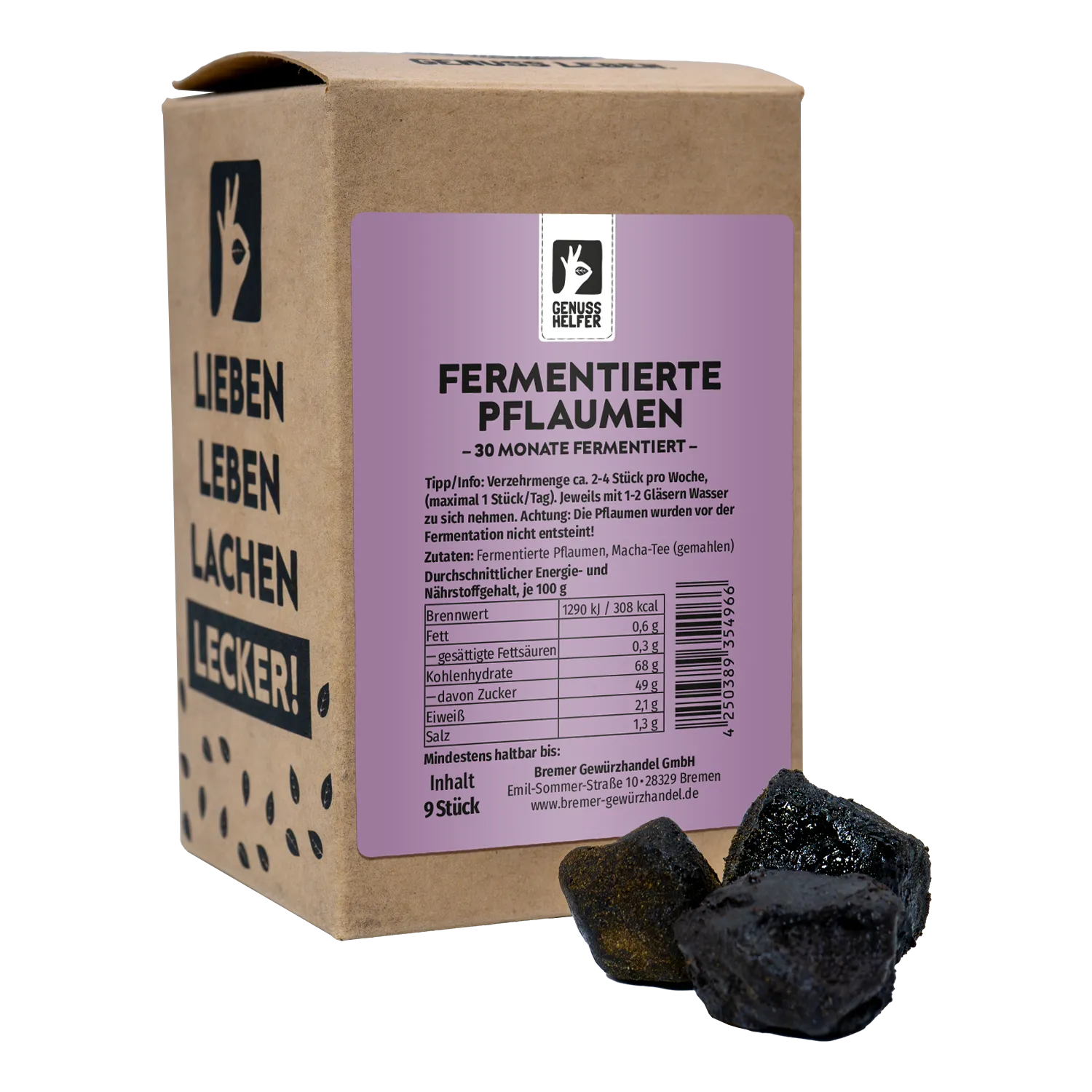Fermentierte Pflaumen Fermentierte Pflaumen