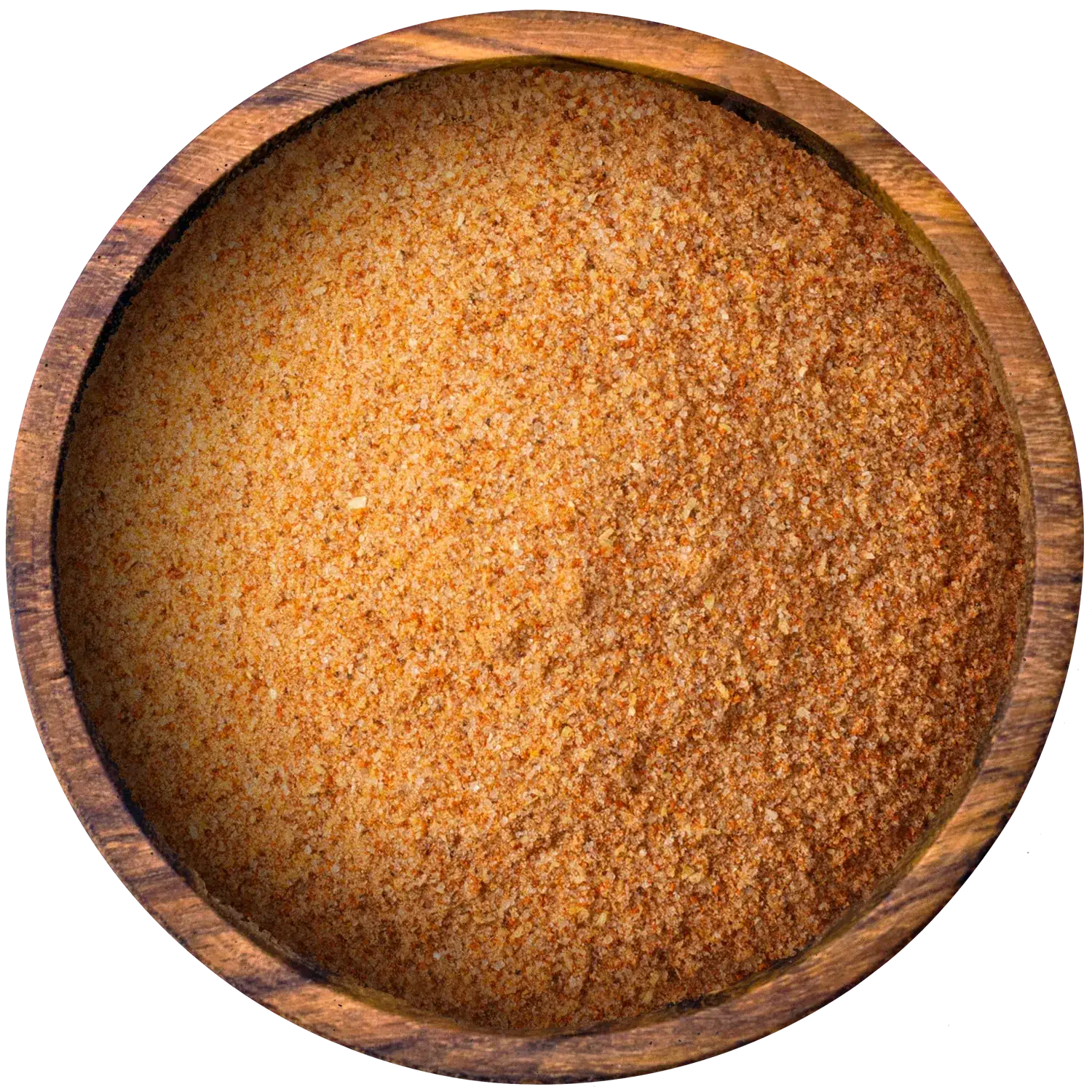 Gewürzmischung „Severins Universal Rub“ in einer Holzschale
