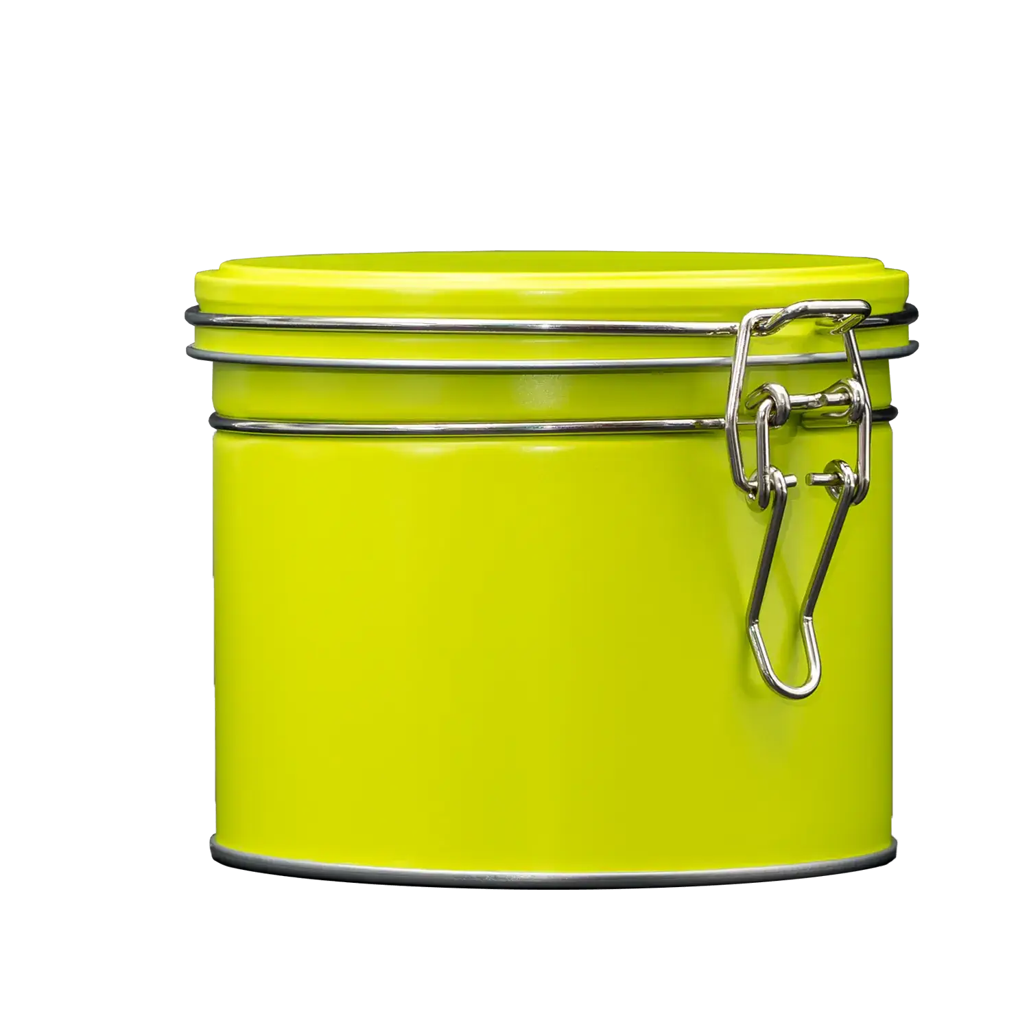 Vorratsdose, 102 x 90 mm, grün Runde Vorratsdose, 102 × 90 mm, in Grün