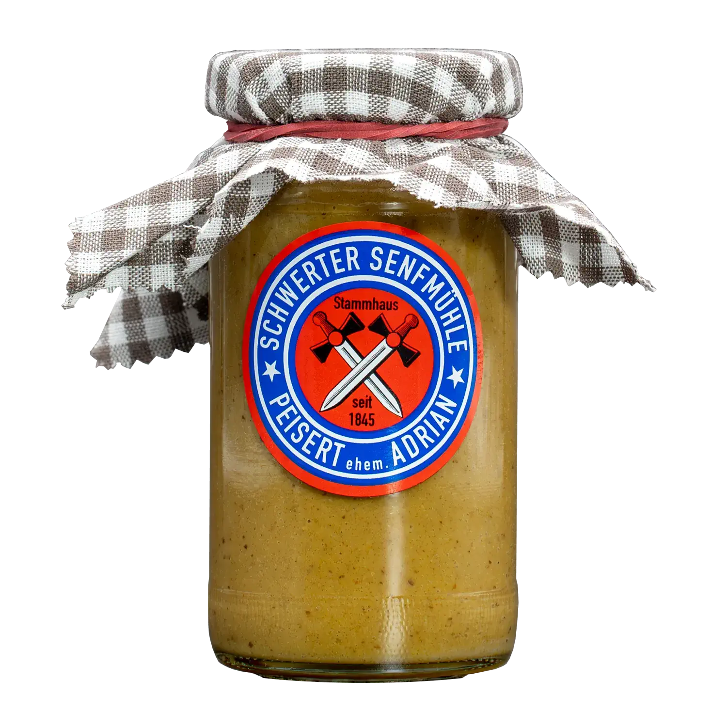 Rüben Senf Rüben-Senf aus der Schwerter Senfmühle in einem Glas