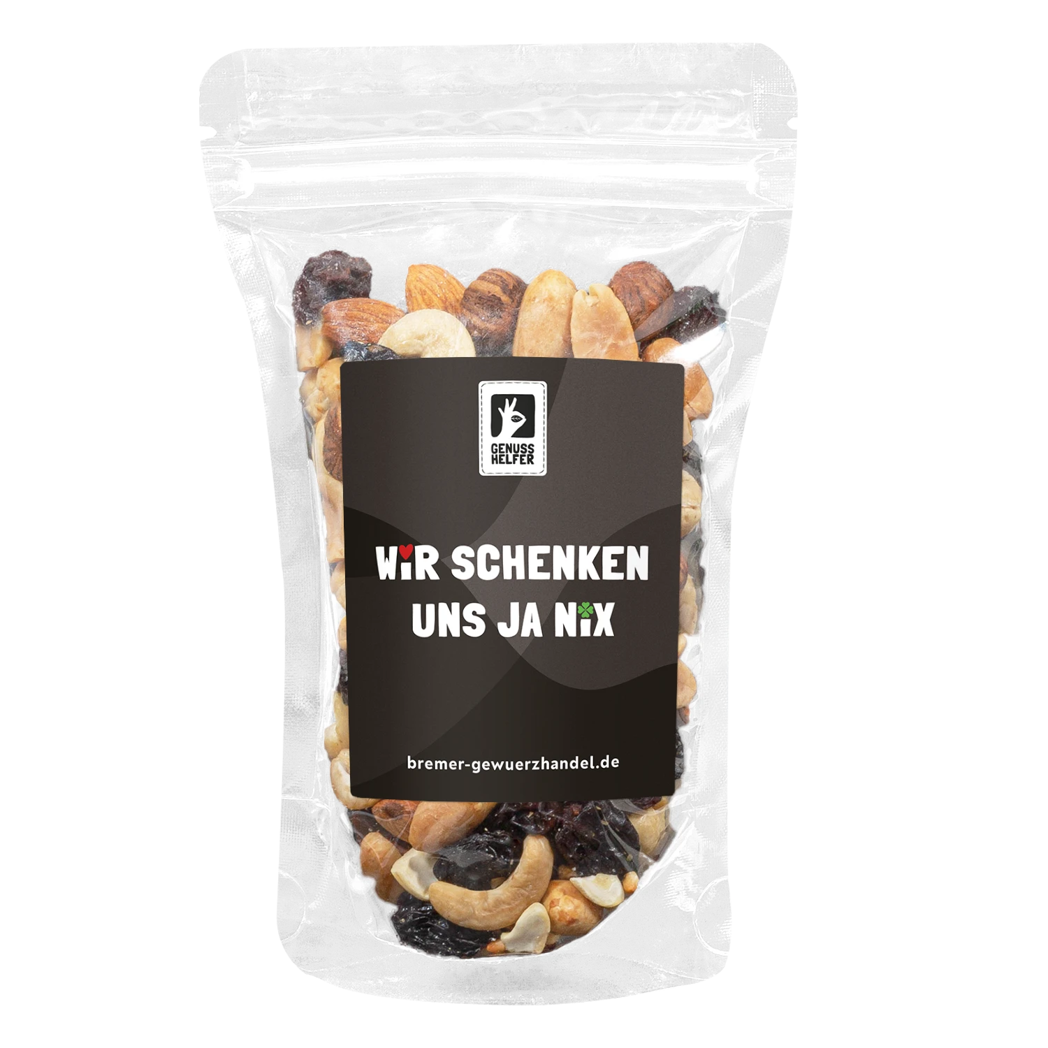 GeNUSSmischung - Wir schenken uns ja nix (schwarz)