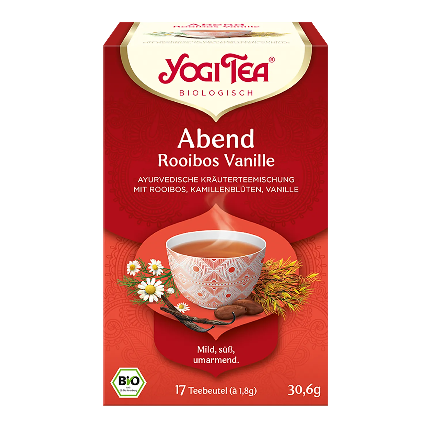 YOGI TEA® Abend Rooibos Vanille, BIO