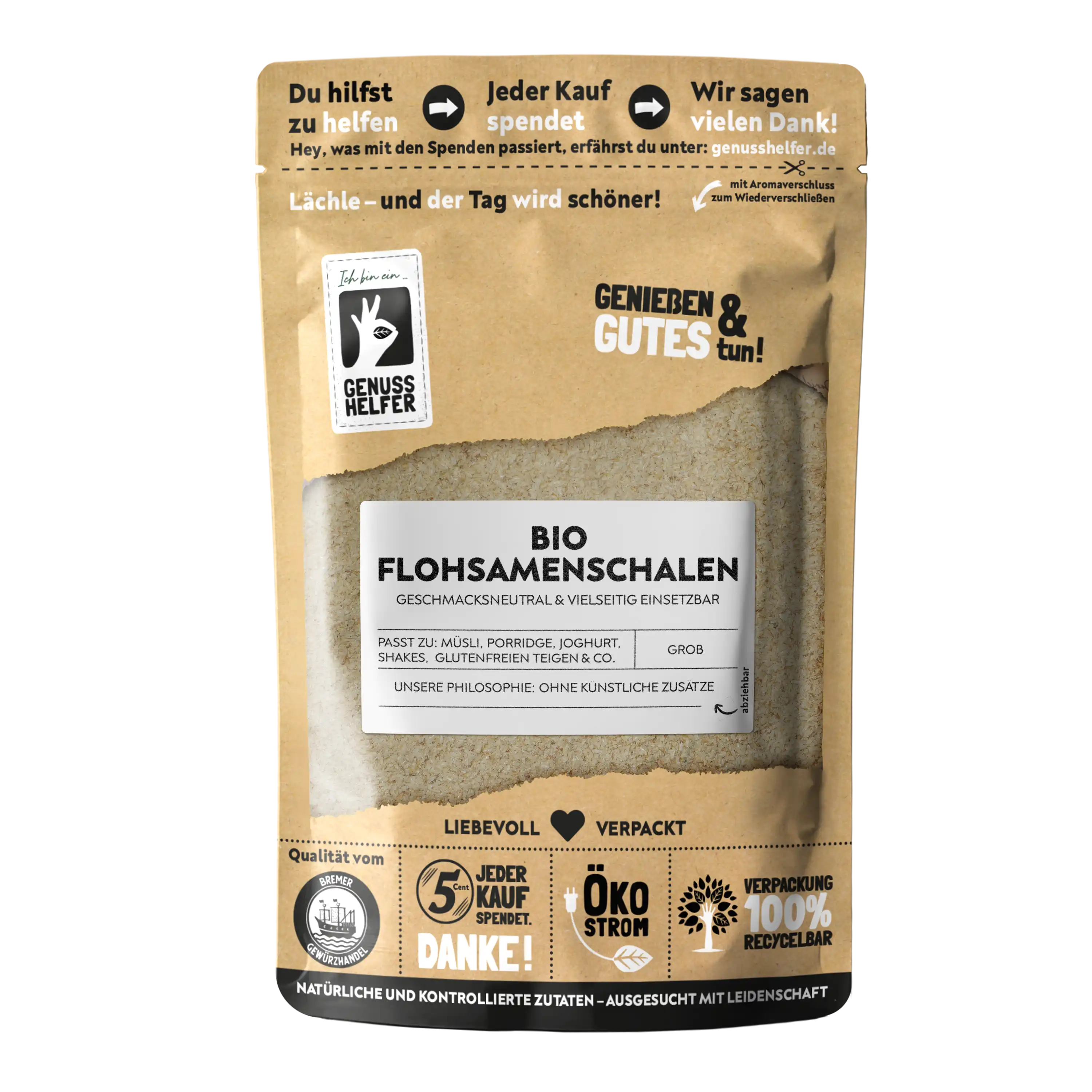 Flohsamenschalen BIO