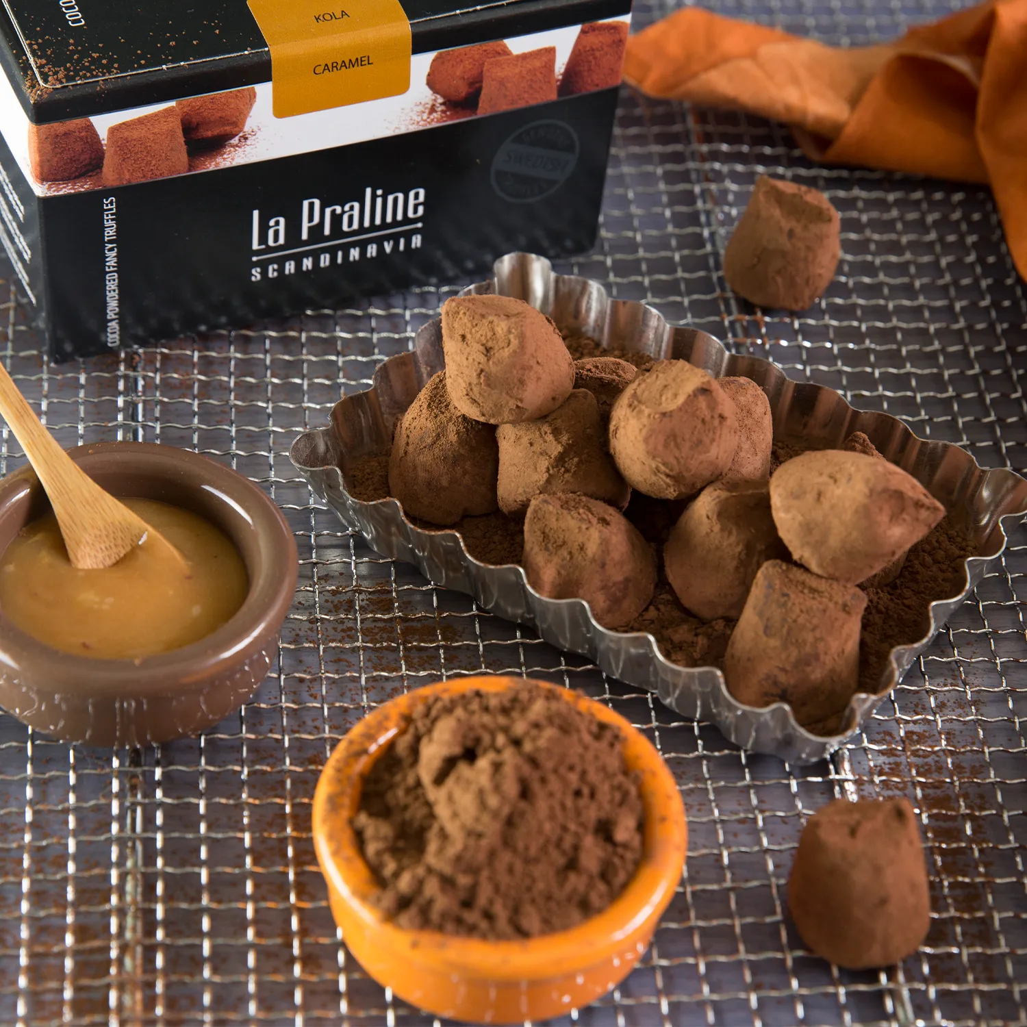 La Praline Chocolate Truffles Salted Caramel La Praline Chocolate Truffles Salted Caramel