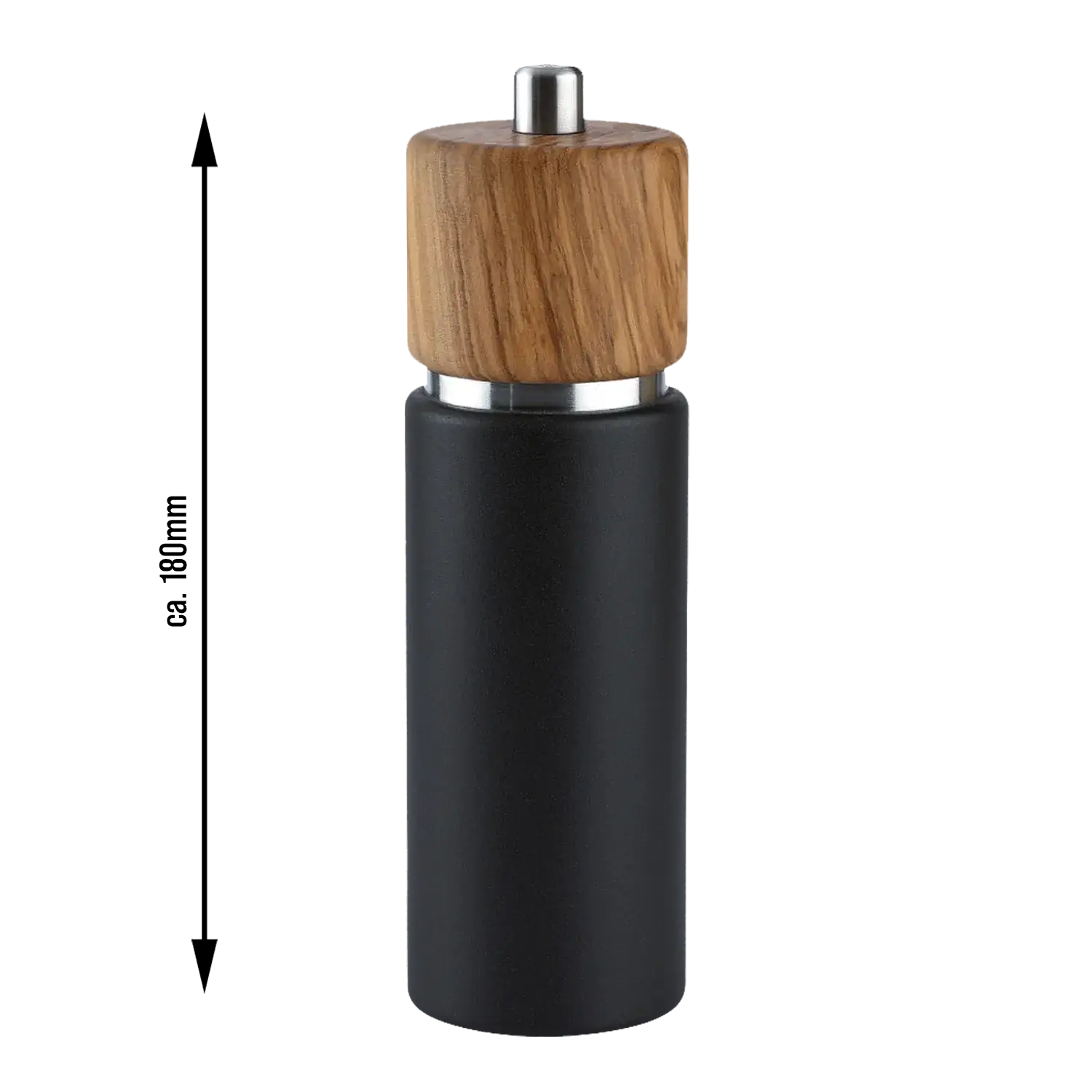 Zassenhaus Pfeffermühle Hannover 18 cm – Olive – Detail