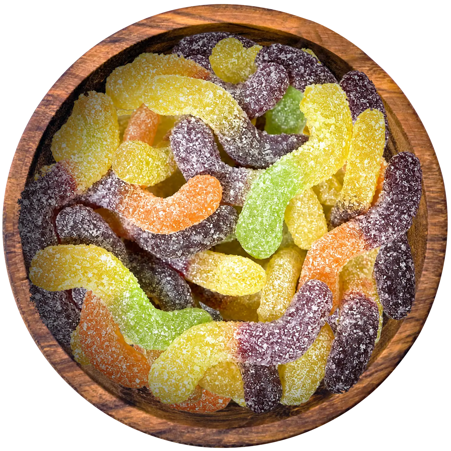 Saure Würmchen BIO, Fruchtgummi vegan