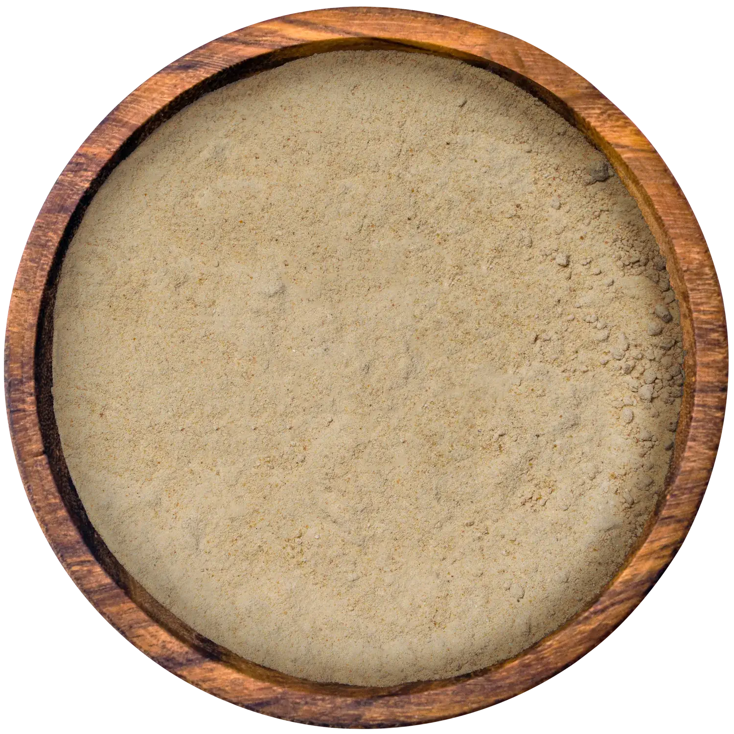 Bio-Dattelzucker „Dattelsüße“ in einer Holzschale